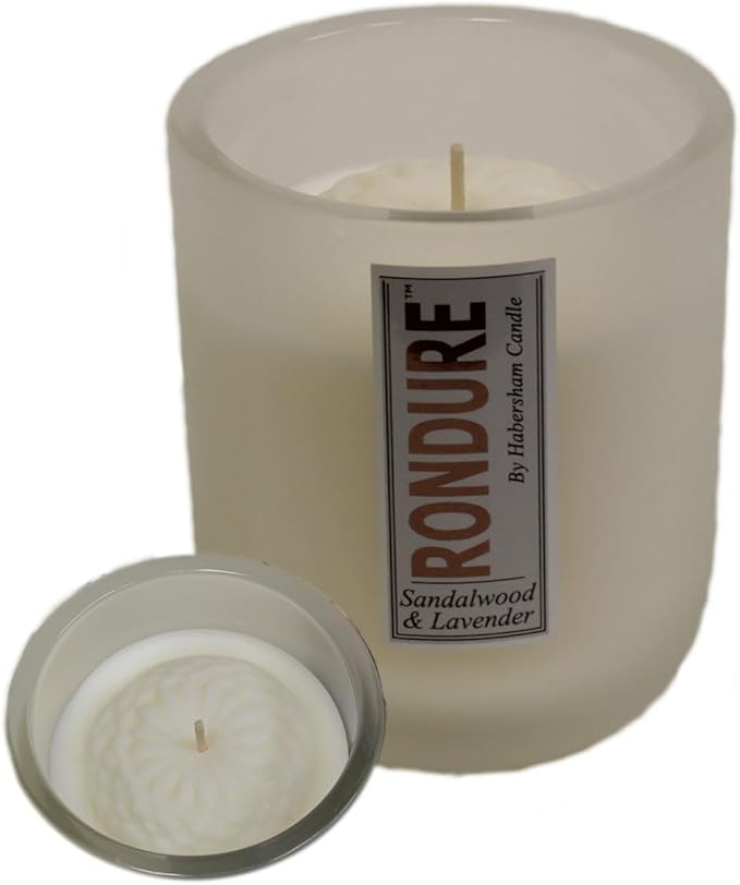 Habersham Rondure Candle – Sandalwood & Lavender Scented Candle