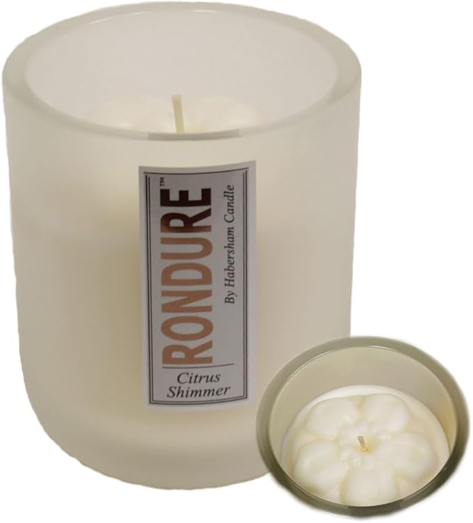 Habersham Rondure Candle – Citrus Shimmer Scented Candle
