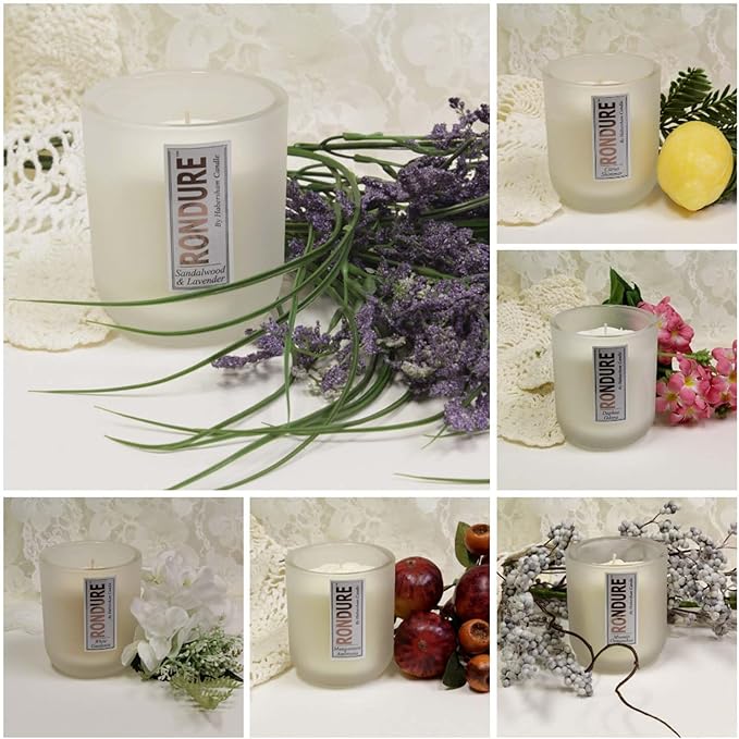 Habersham Rondure Candle – Sandalwood & Lavender Scented Candle