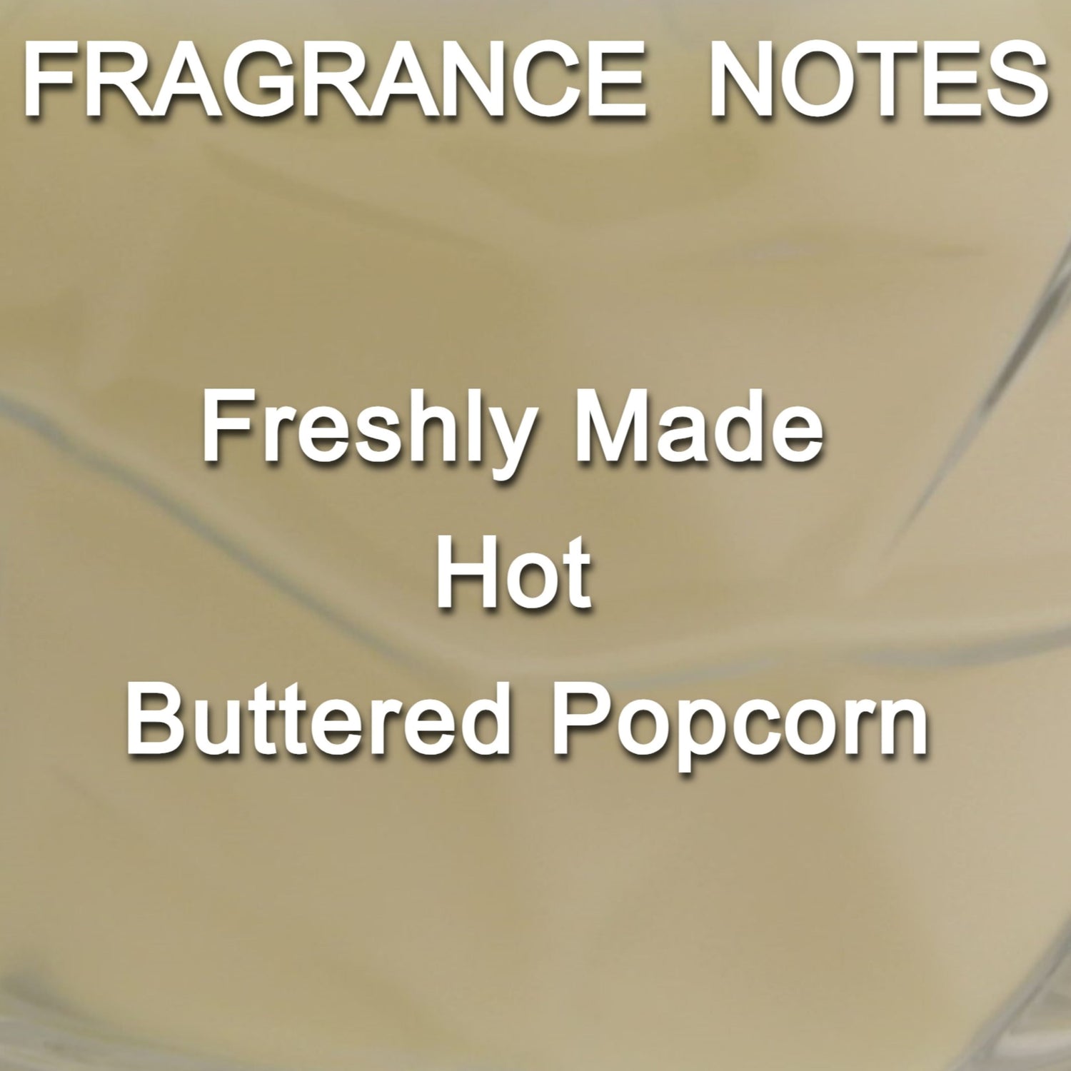 Buttered Popcorn Wooden Cross Wick Clear Glass Scented Candle