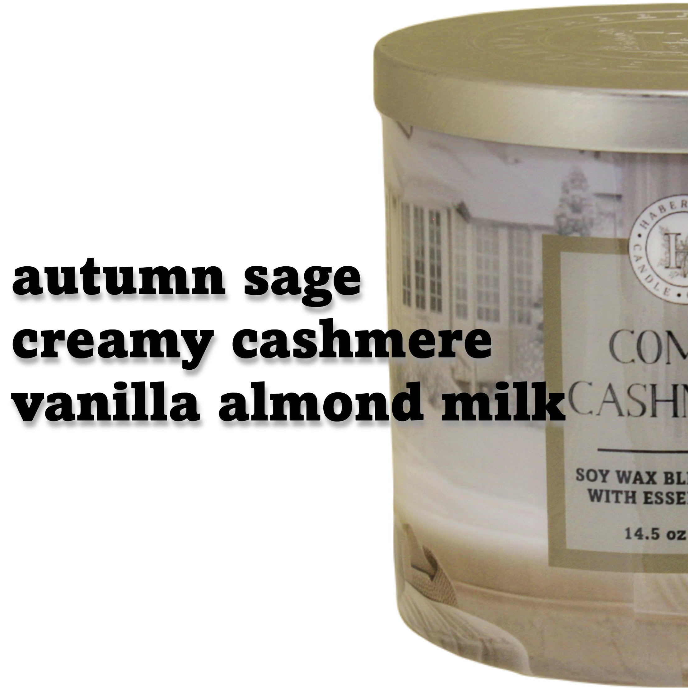 Comfy Cashmere 3 Wick Scented Candle