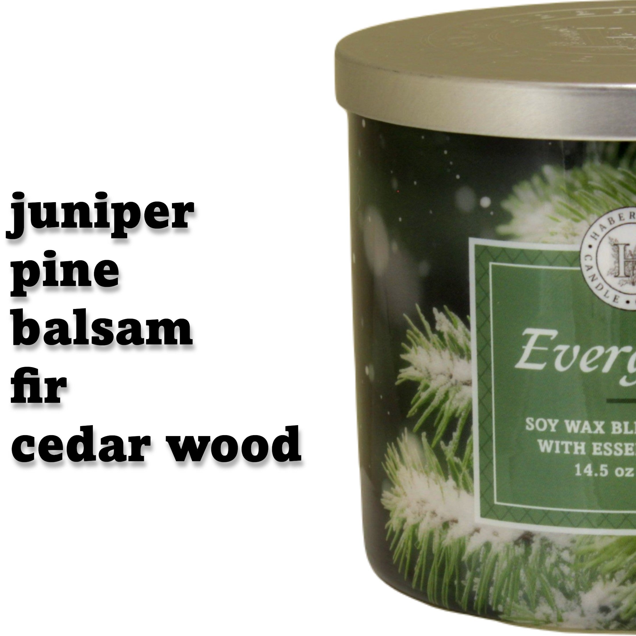Evergreen 3 Wick Scented Candle