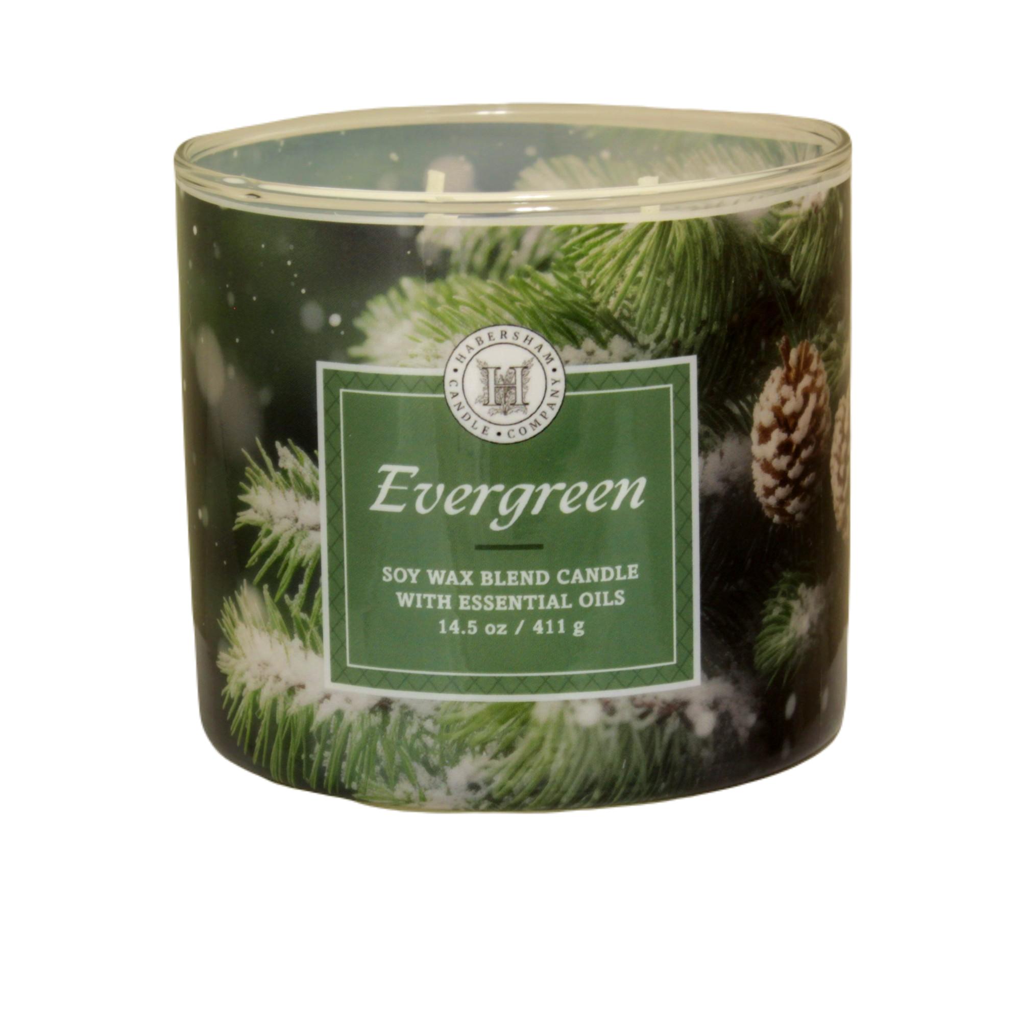 Evergreen 3 Wick Scented Candle