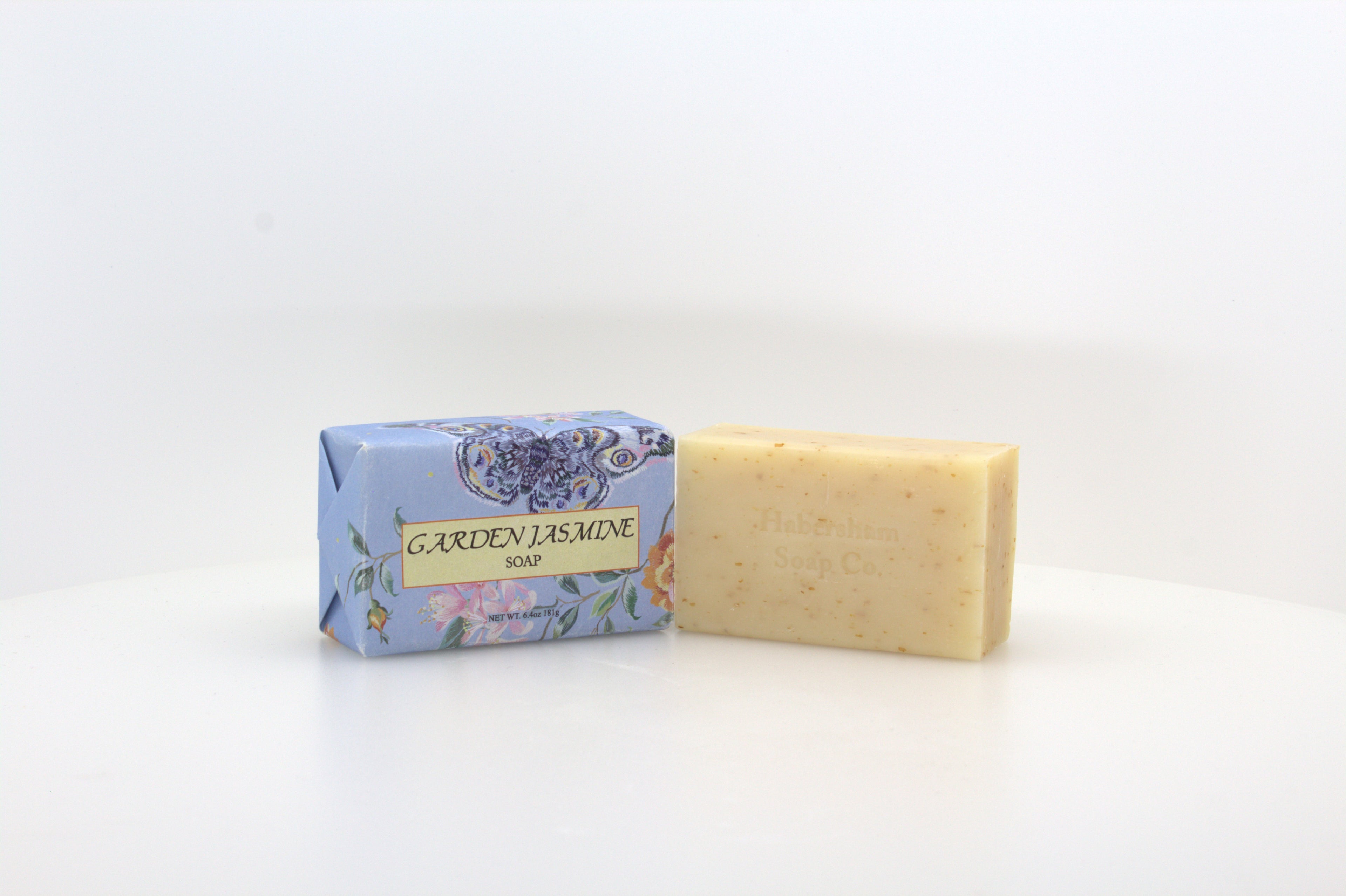 Garden Jasmine Soap with Shea Butter & Cocoa Butter - 6.4 oz. -  3 Pack Individually Wrapped Bars