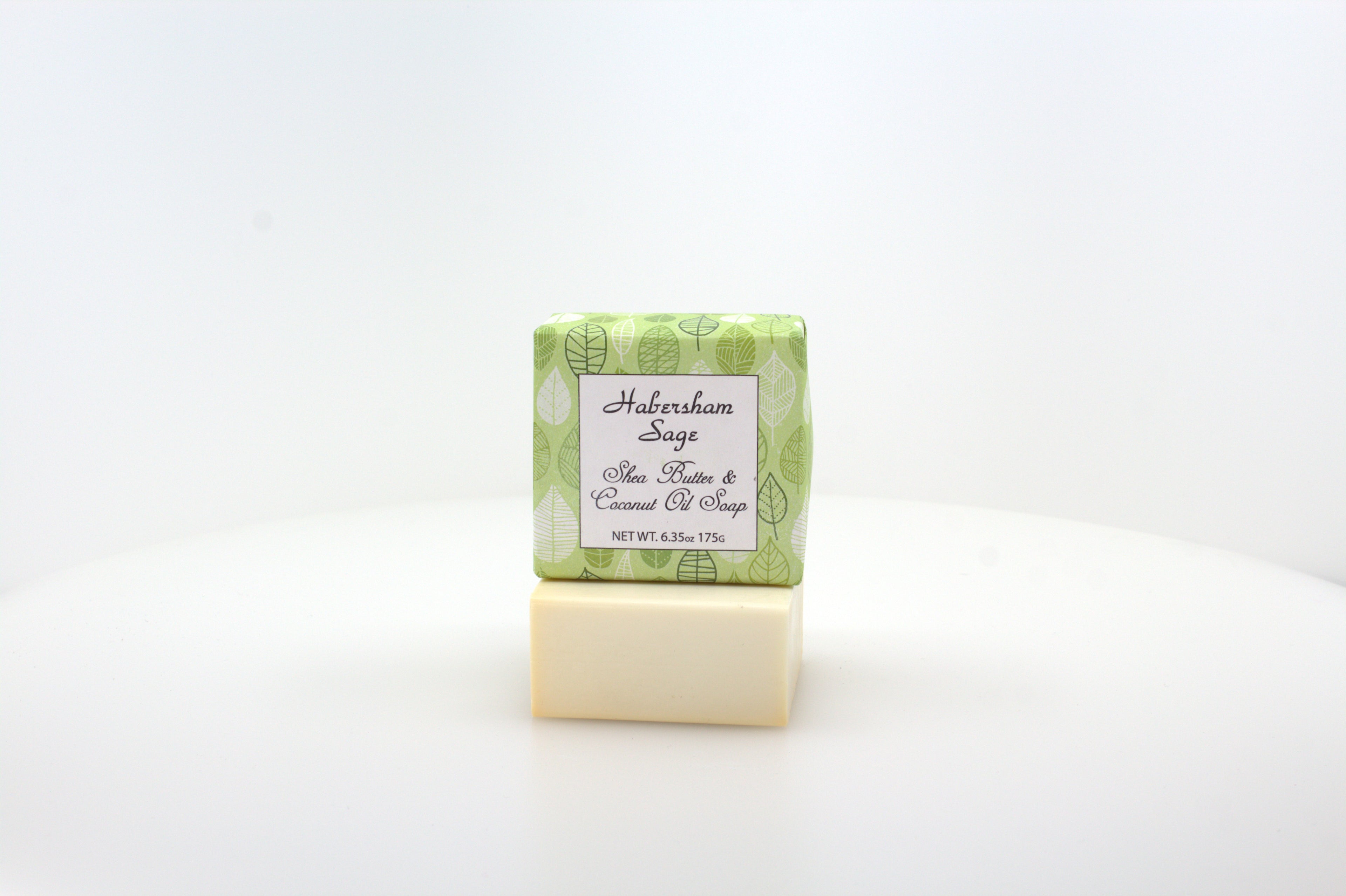 Habersham Sage Soap with Shea Butter & Coconut Oil - 6.35 oz. -  6 Pack Individually Wrapped Bars