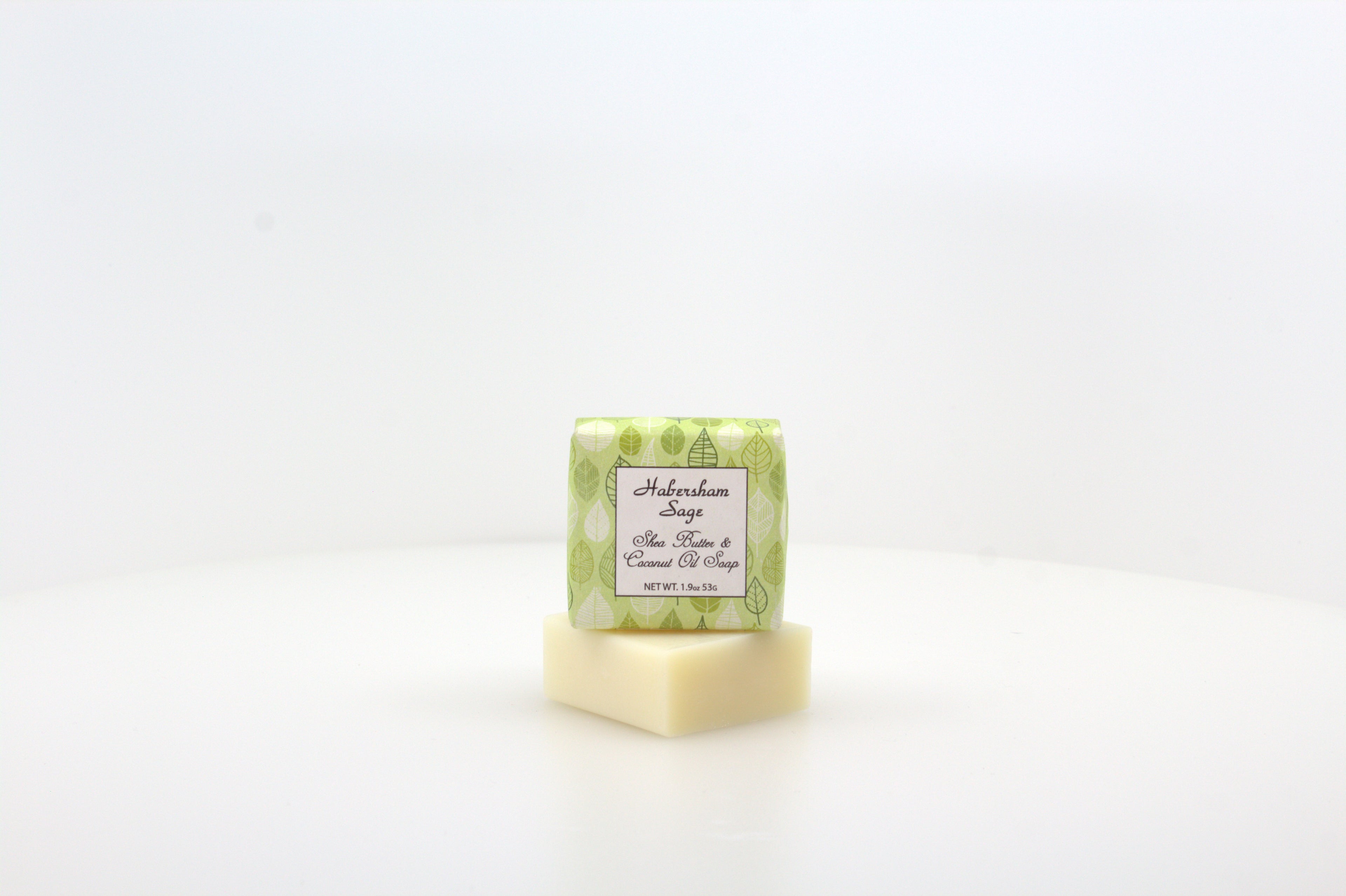 Habersham Sage Soap with Shea Butter & Coconut Oil - 1.9 oz. -- 12 Pack Individually Wrapped Bars