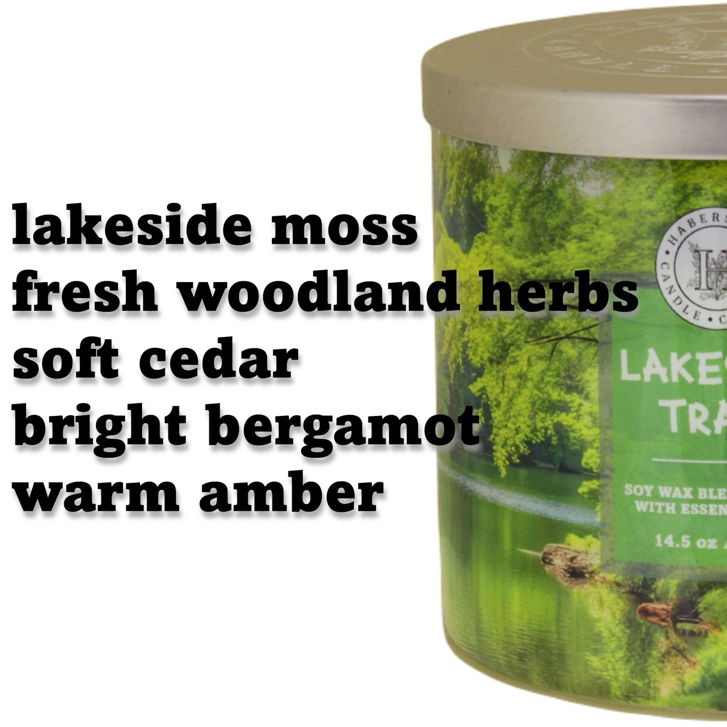 Lakeside Trail 3 Wick Scented Candle
