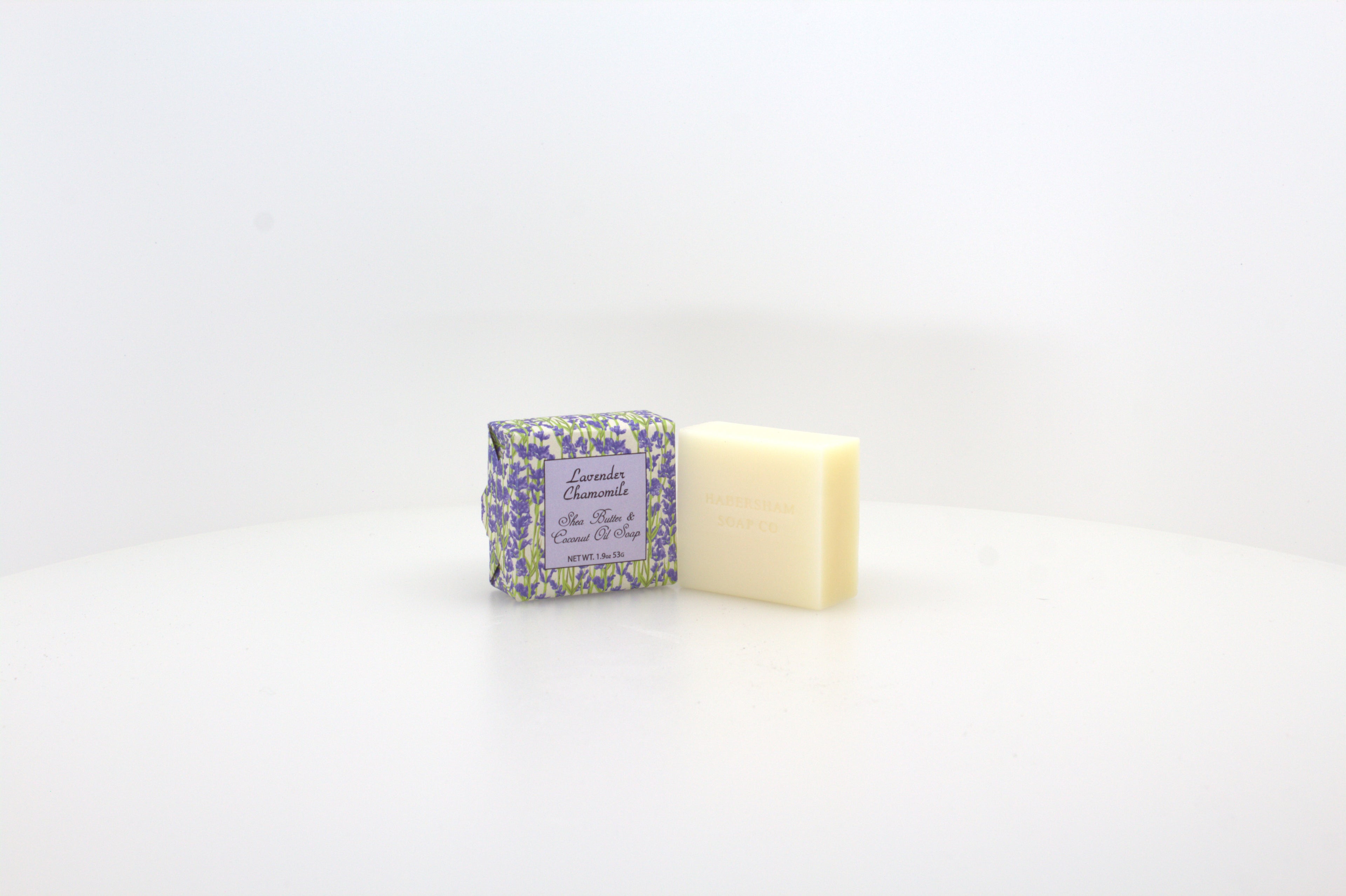 Lavender Chamomile Soap with Shea Butter & Coconut Oil - 1.9 oz. -- 6 Pack Individually Wrapped Bars