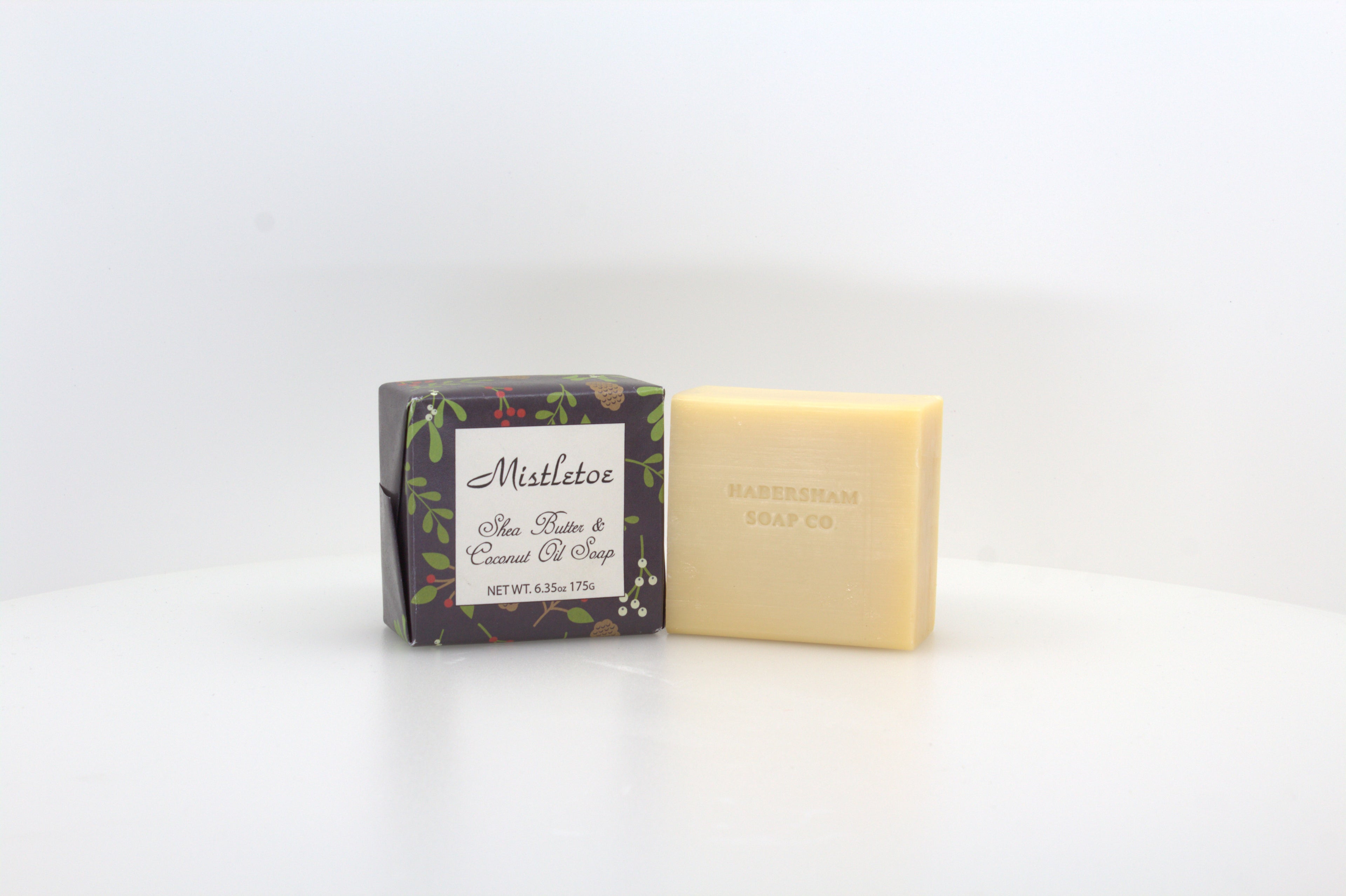 Mistletoe Soap with Shea Butter & Coconut Oil  - 6 Individually Wrapped Bars