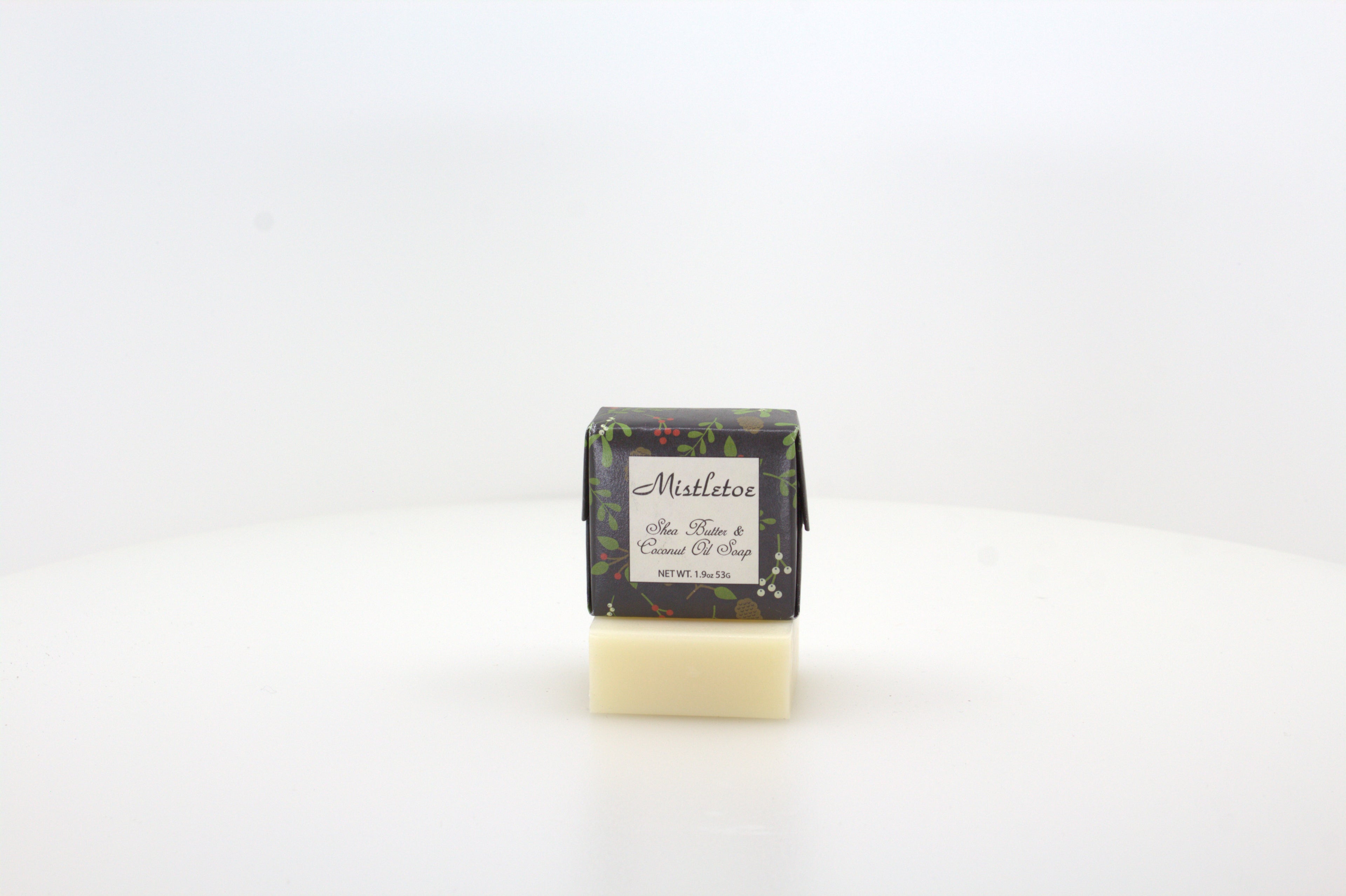 Mistletoe Soap with Shea Butter & Coconut Oil - 1.9 oz. - 12 Pack Individually Wrapped Bars