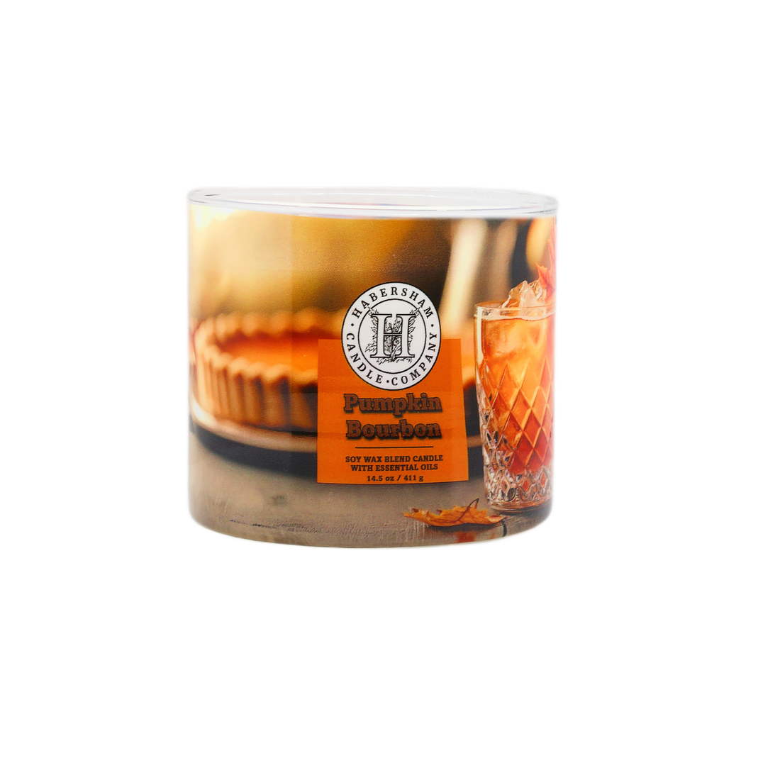Pumpkin Bourbon 3 Wick Scented Candle