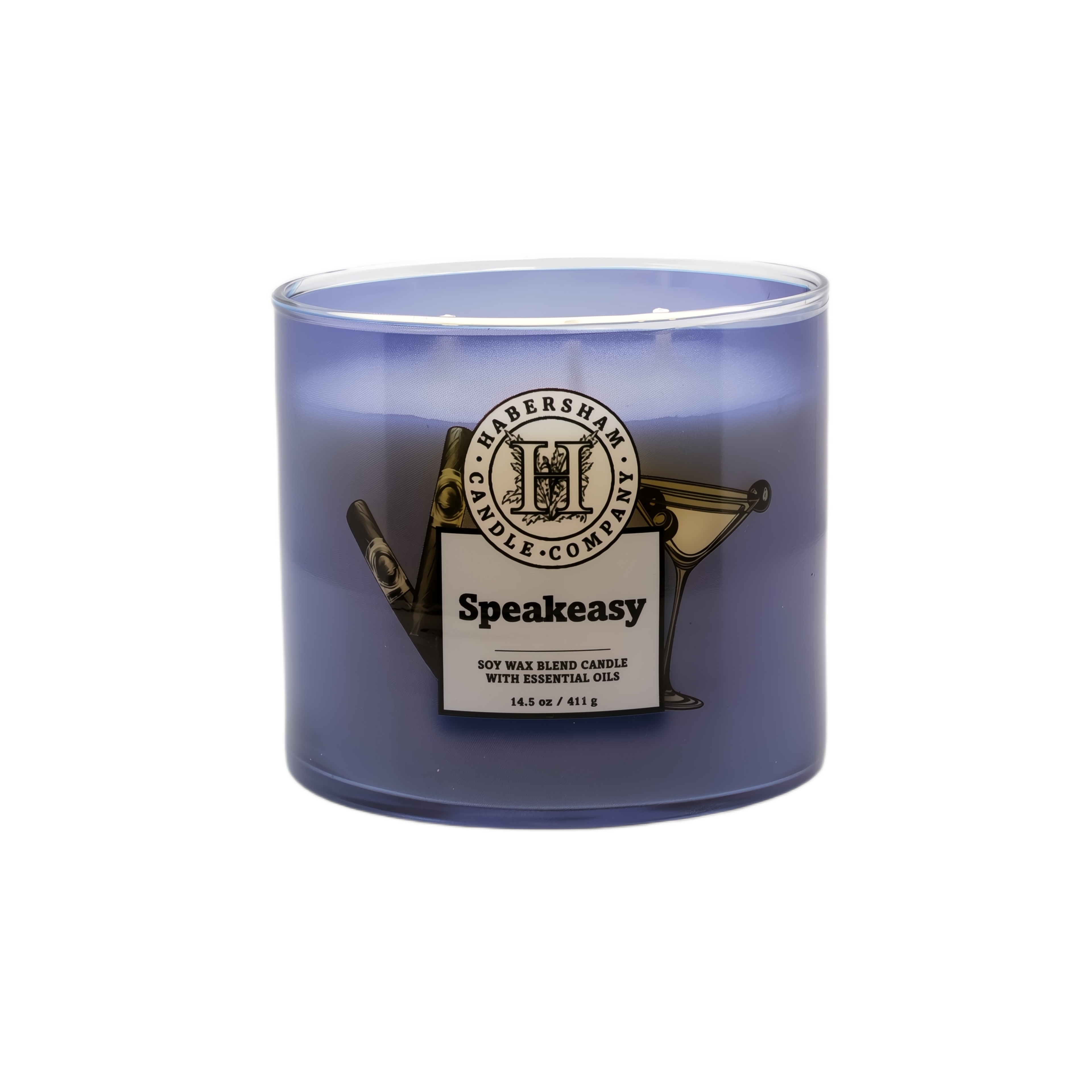 Speakeasy 3 Wick Scented Candle