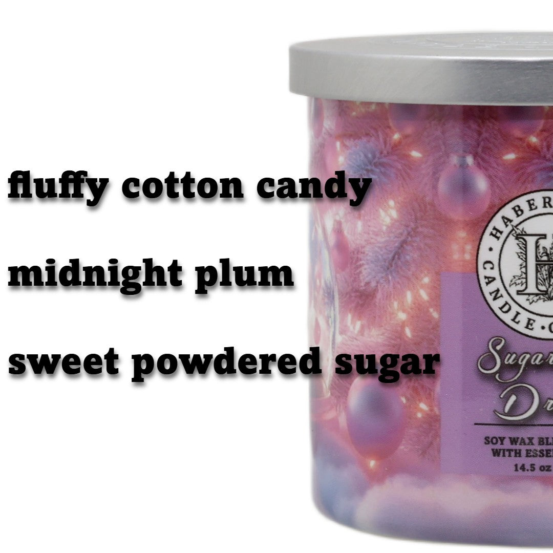 Sugar Plum Dreams 3 Wick Scented Candle