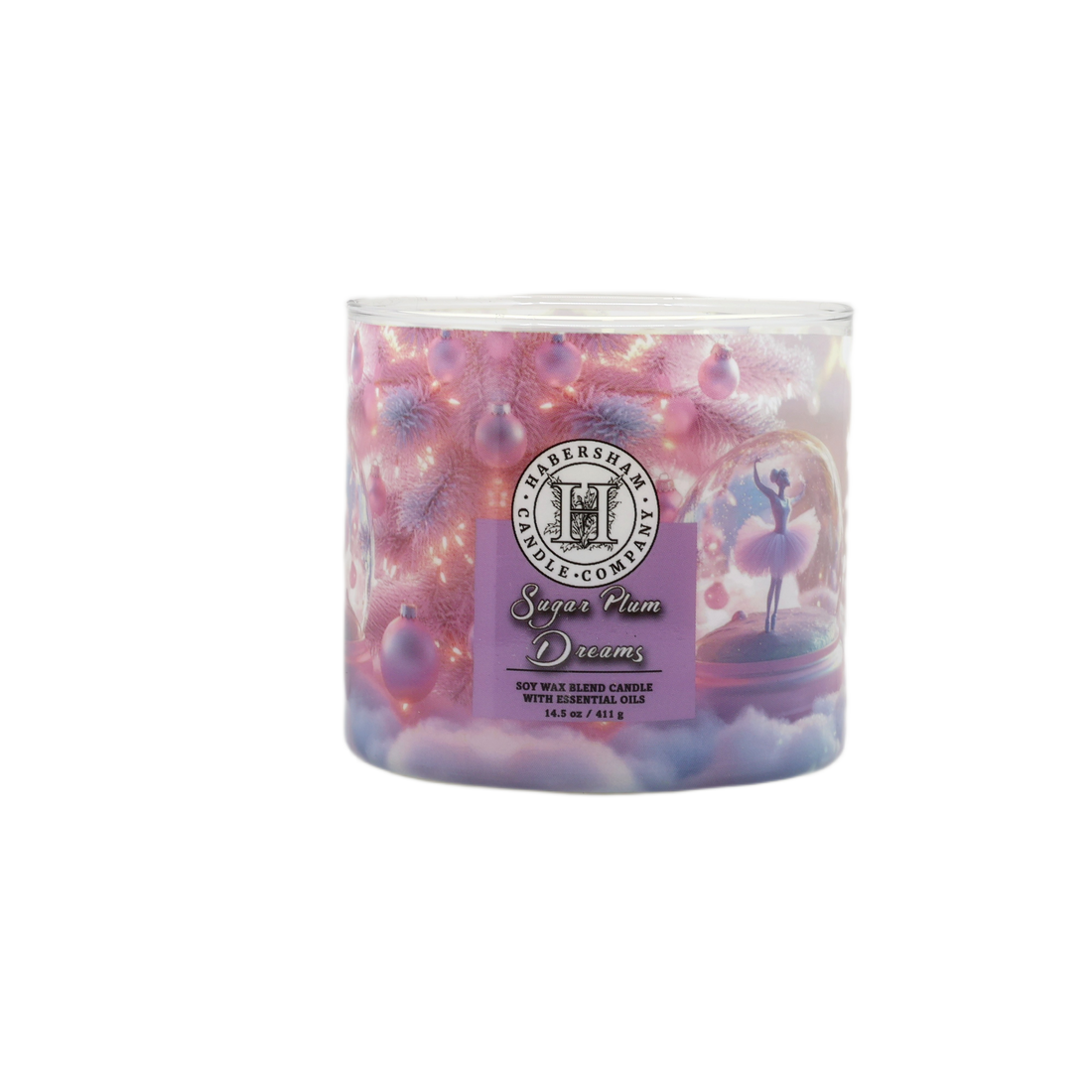 Sugar Plum Dreams 3 Wick Scented Candle