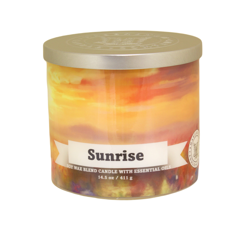Sunrise 3 Wick Scented Candle