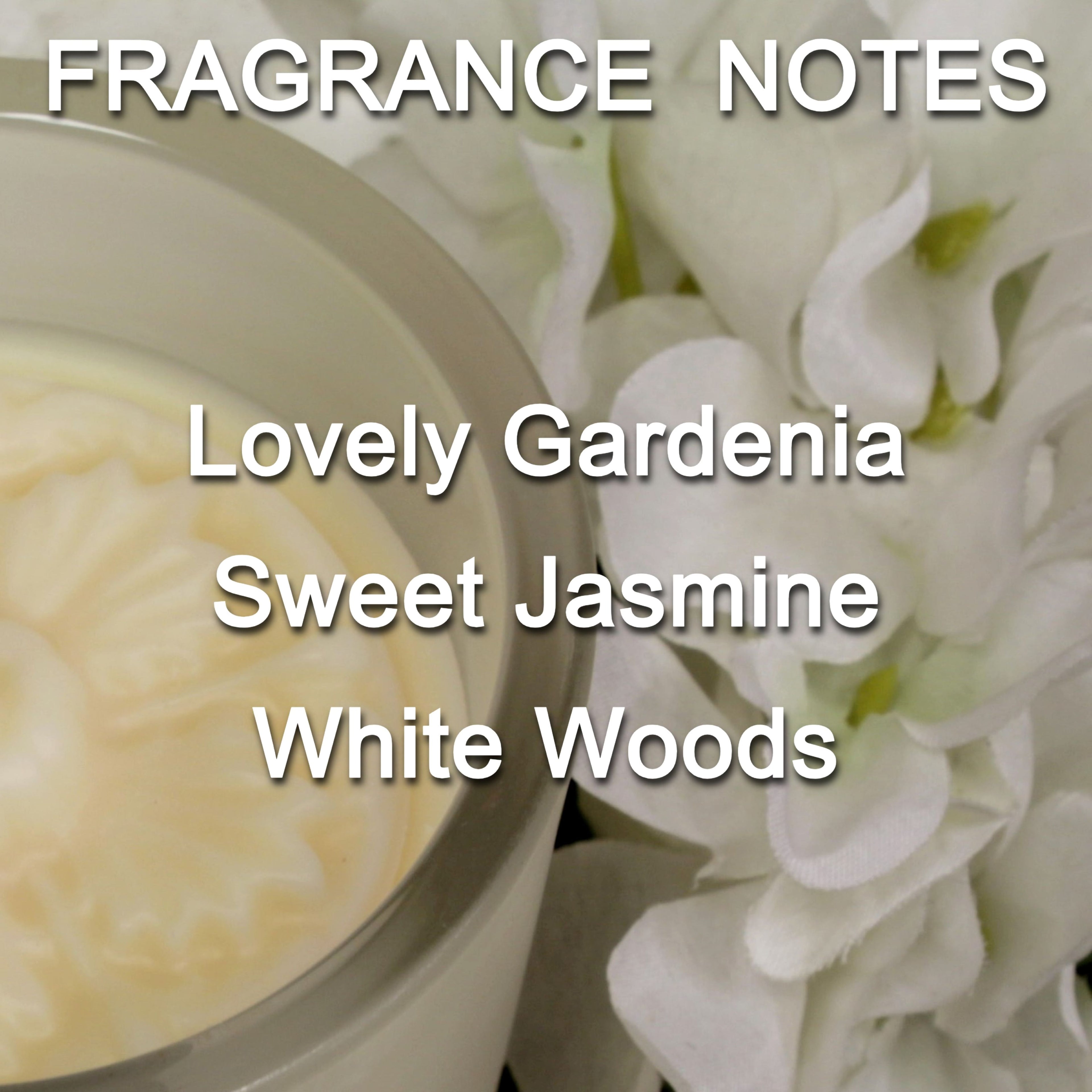 Habersham Rondure Candle - White Gardenia Scented Candle