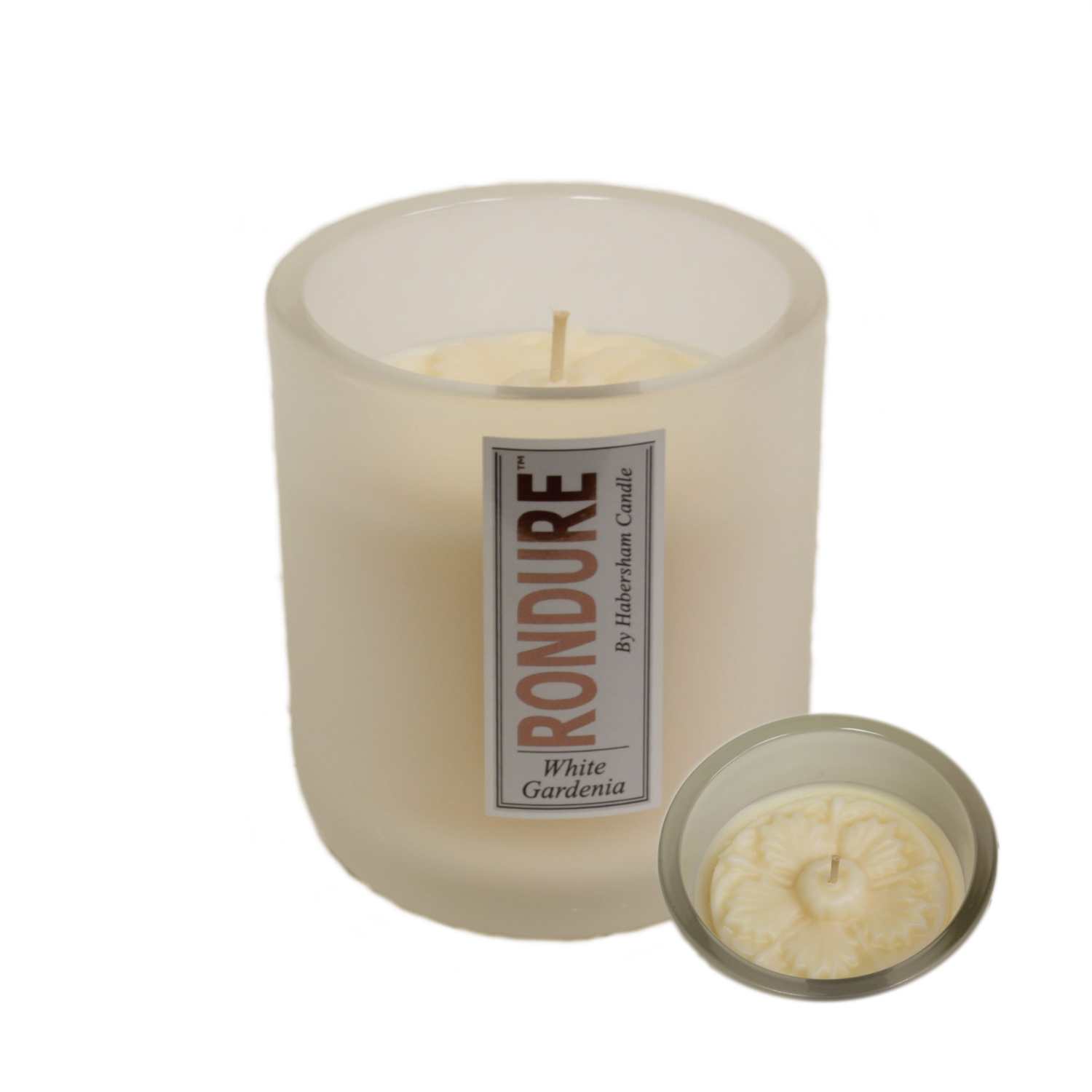 Habersham Rondure Candle - White Gardenia Scented Candle