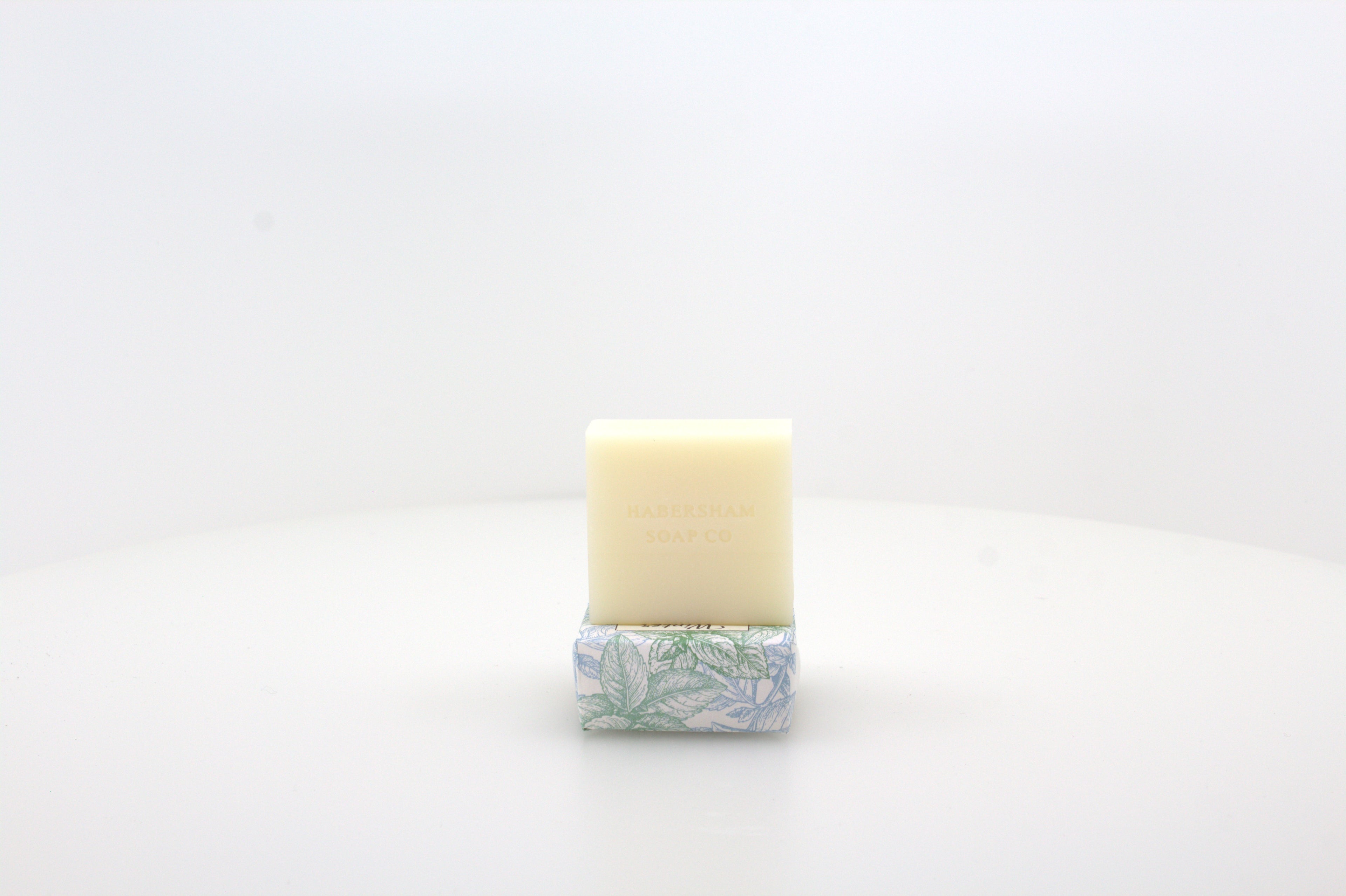 Winter Mint Soap with Shea Butter & Coconut Oil - 1.9 oz. - 12 Pack Individually Wrapped Bars