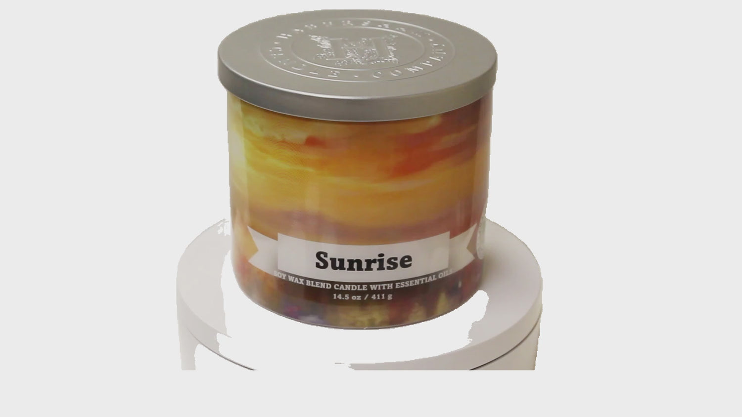 Sunrise 3 Wick Scented Candle