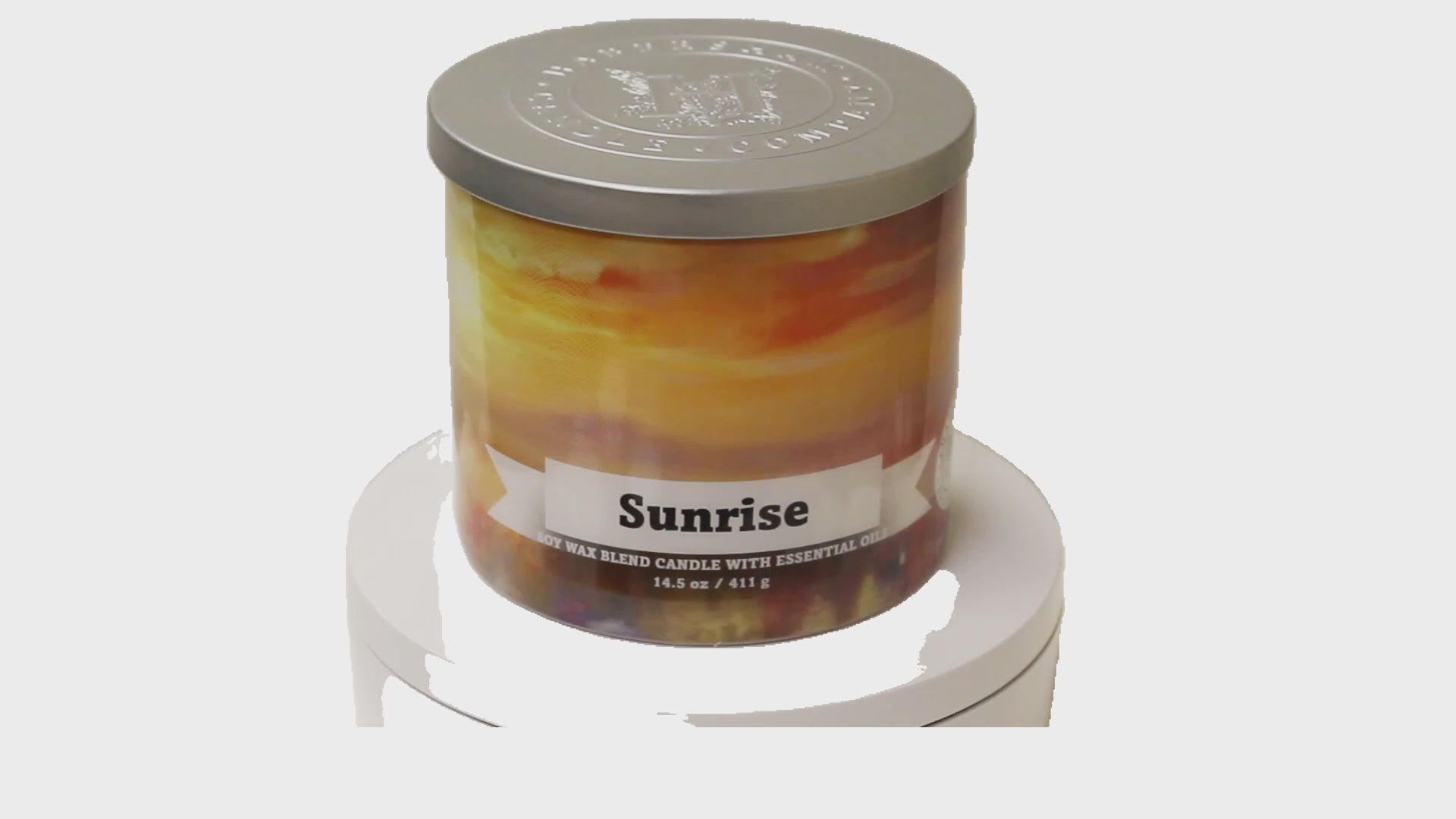 Sunrise 3 Wick Scented Candle