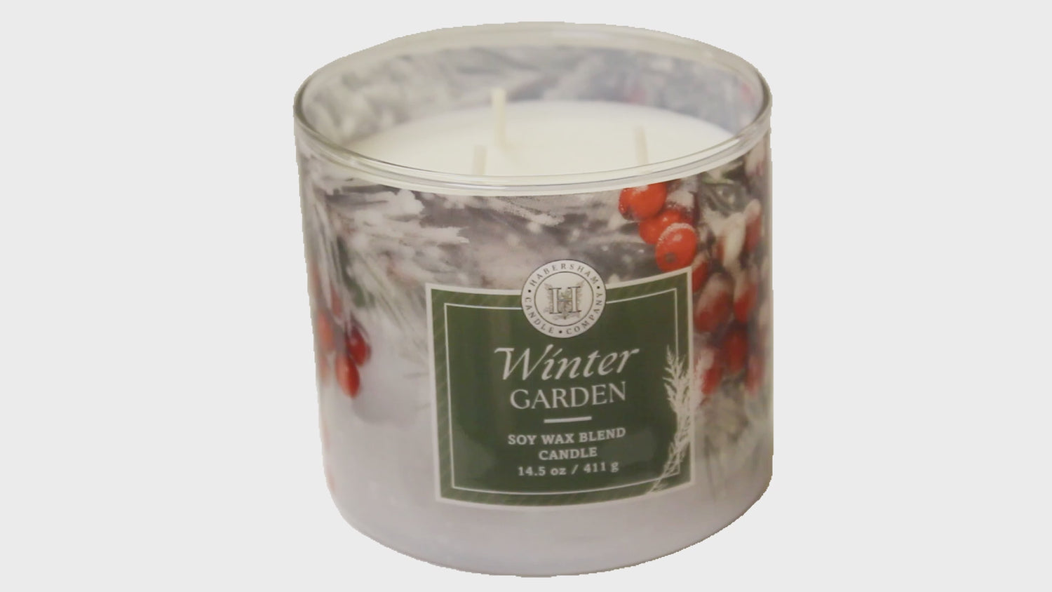Winter Garden 3 Wick Scented Candle
