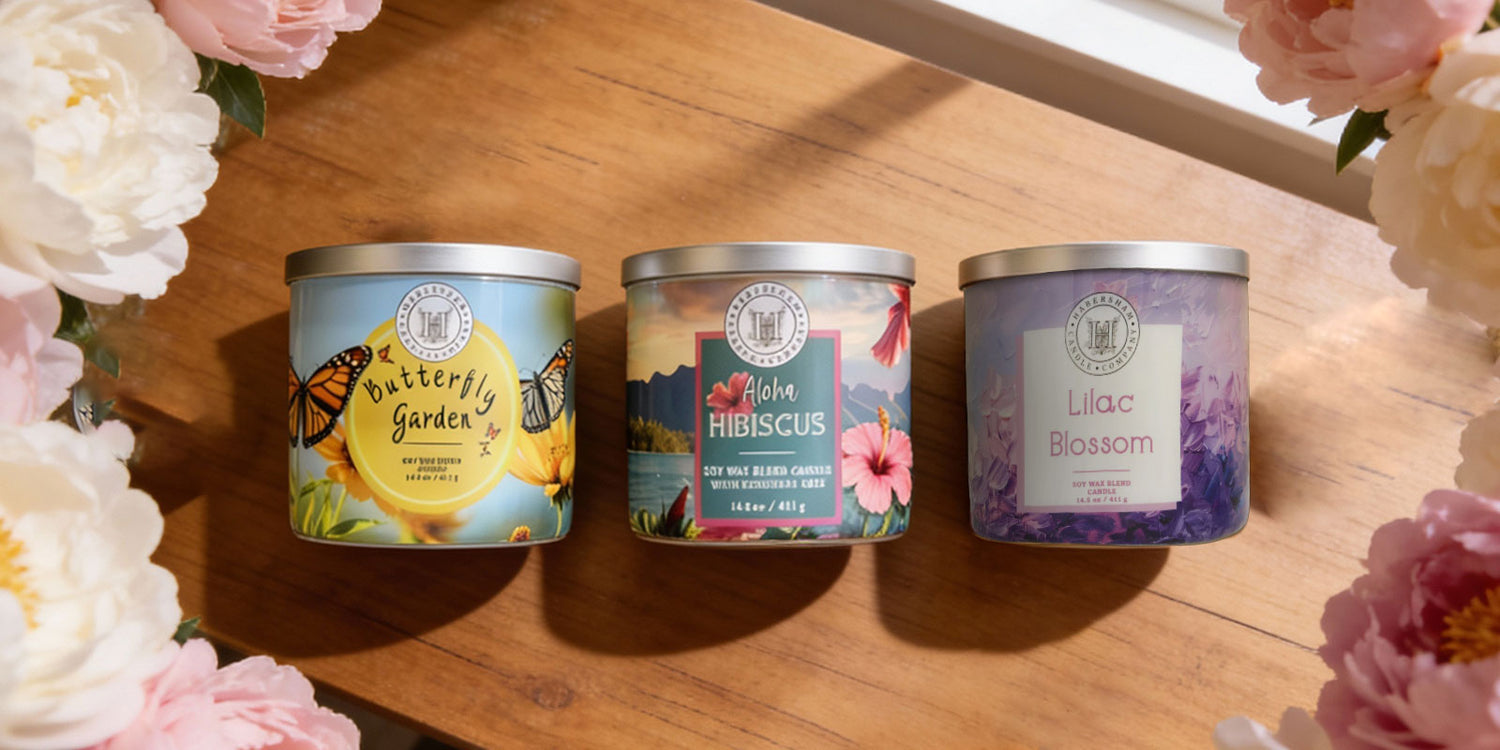 Floral Candles That Set the Tone for a Calm and Beautiful Home