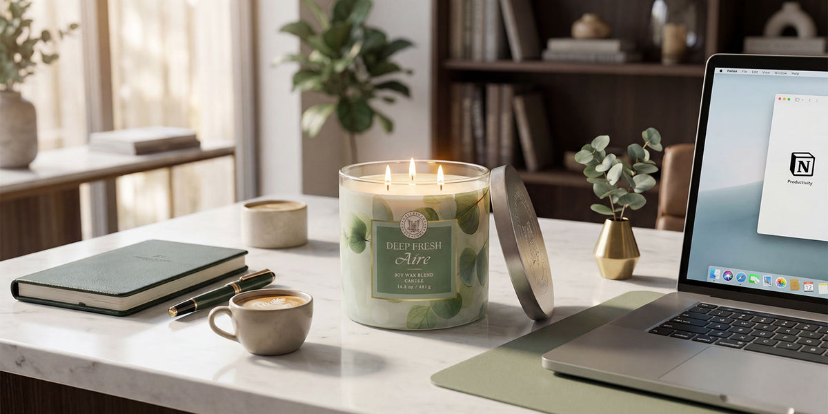 The Best Candle Scents for Your Office Space