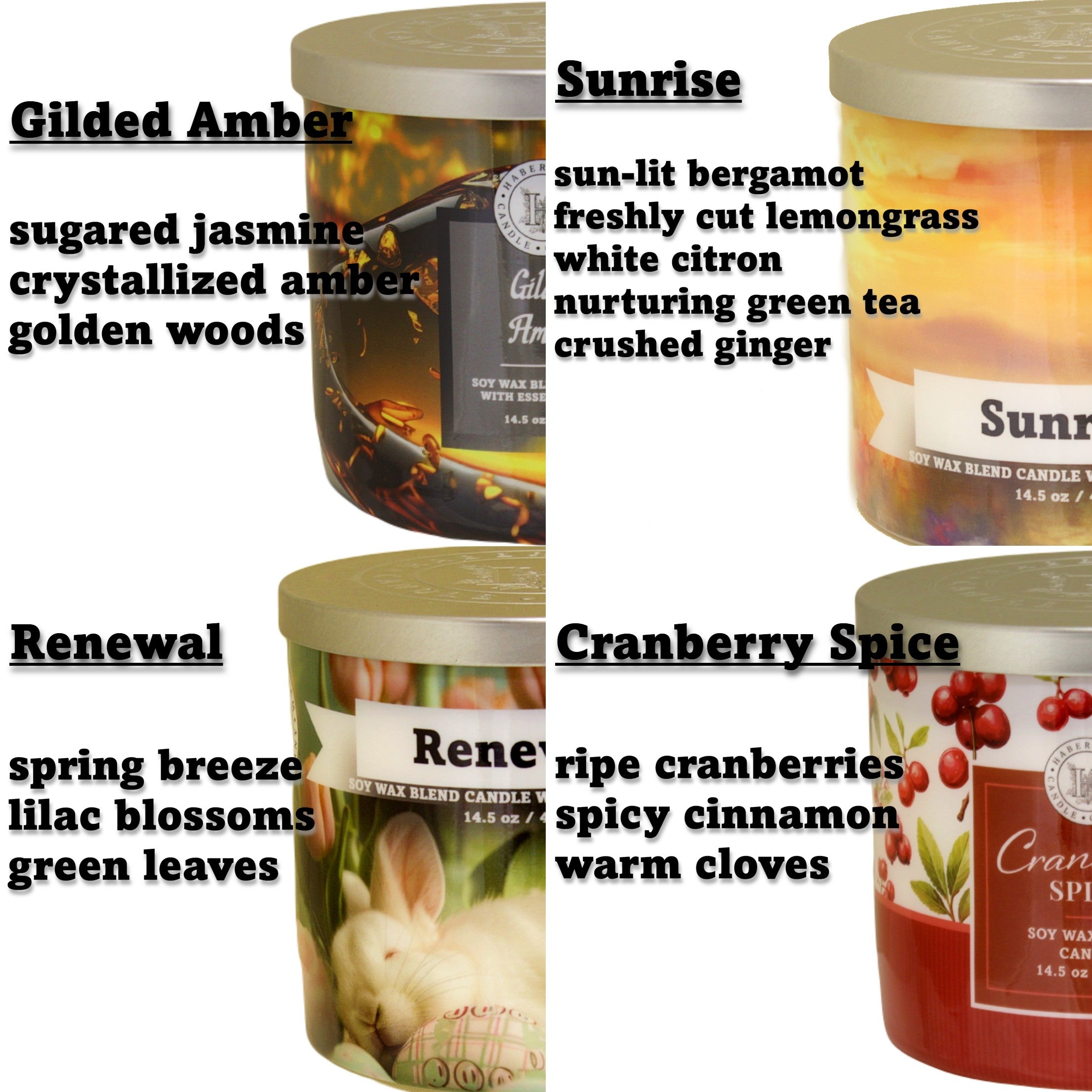 Off-Season Candles: 2 for $20