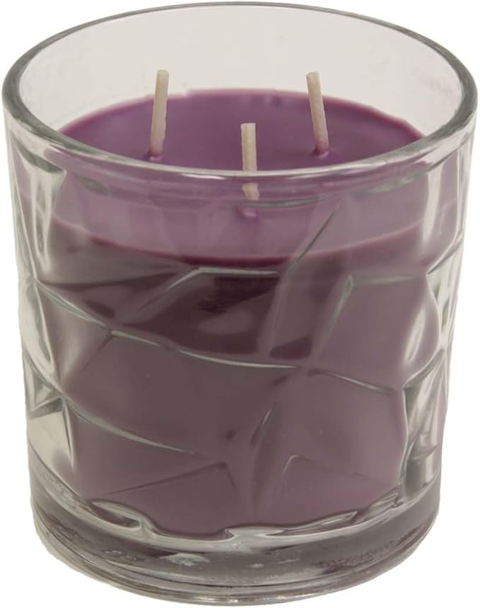 Tropical Twilight 3 Wick Clear Glass Scented Candle