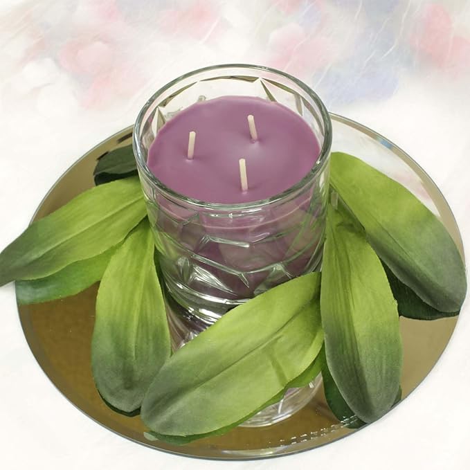 Tropical Twilight 3 Wick Clear Glass Scented Candle