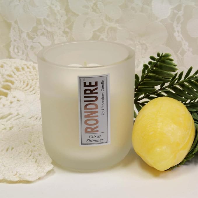 Habersham Rondure Candle – Citrus Shimmer Scented Candle