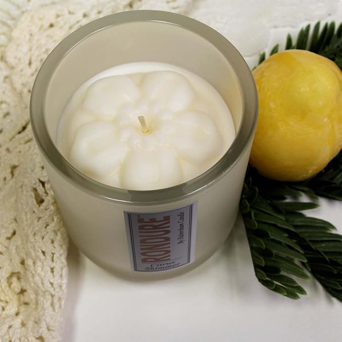 Habersham Rondure Candle – Citrus Shimmer Scented Candle