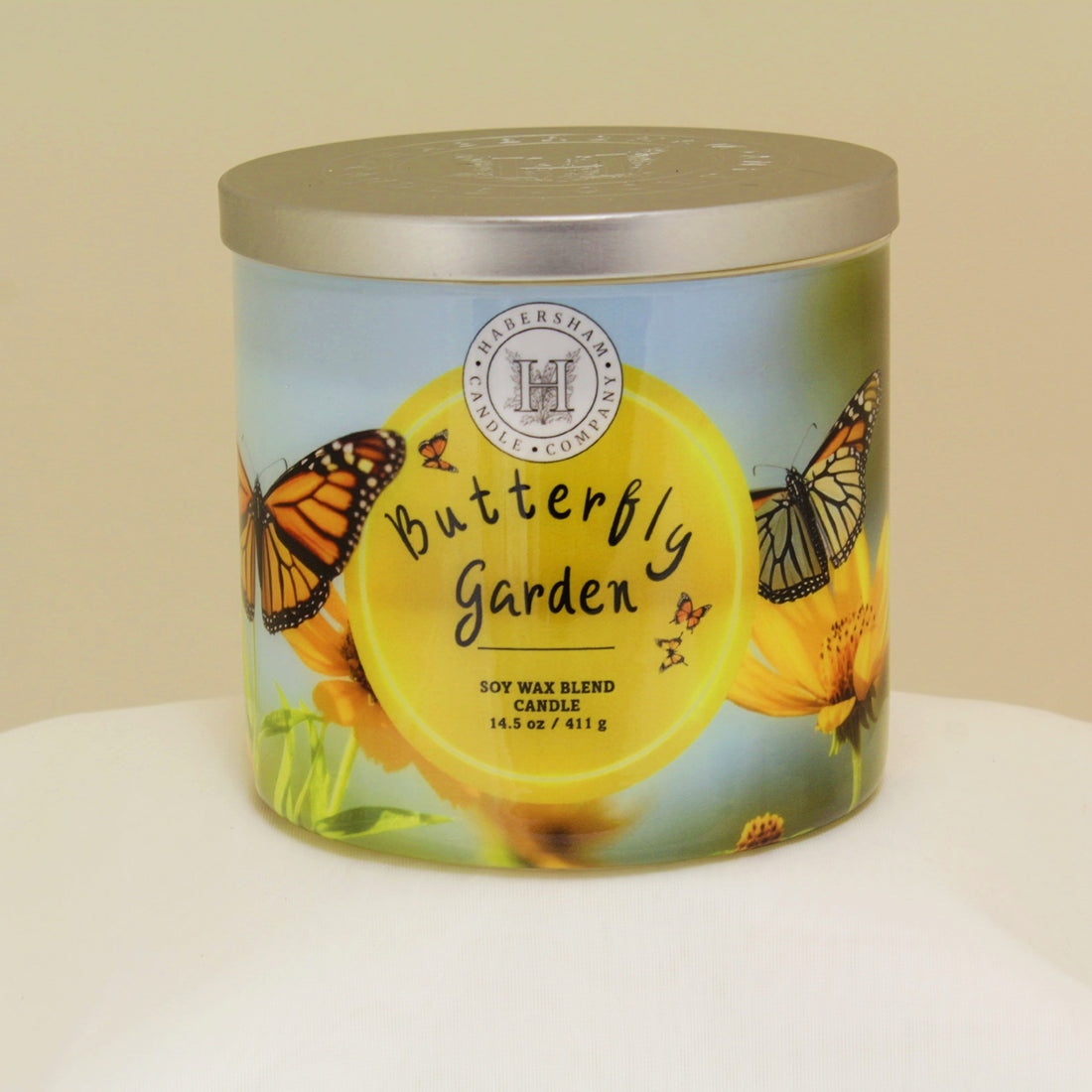 Butterfly Garden 3 Wick Scented Candle