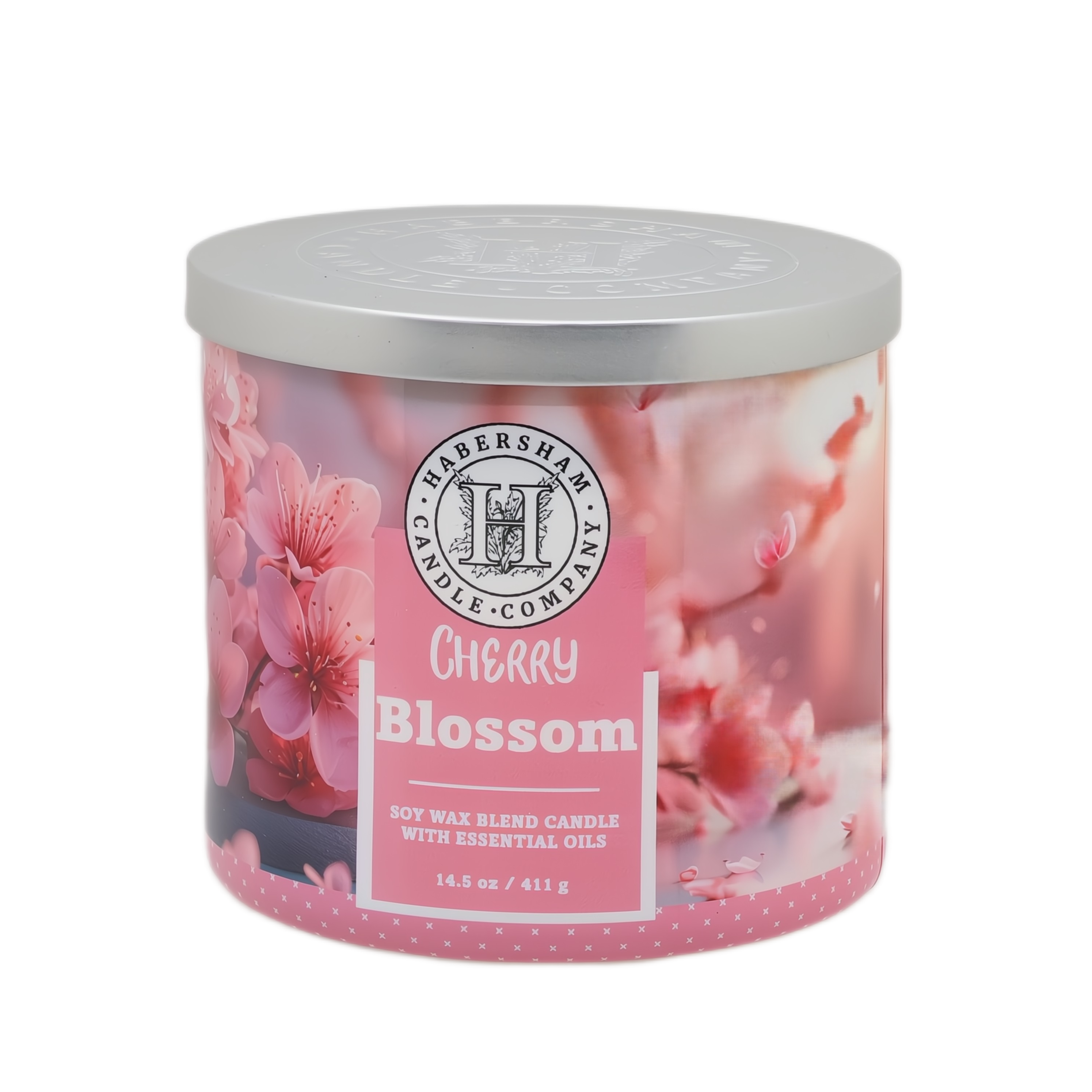 Cherry Blossom 3 Wick Scented Candle