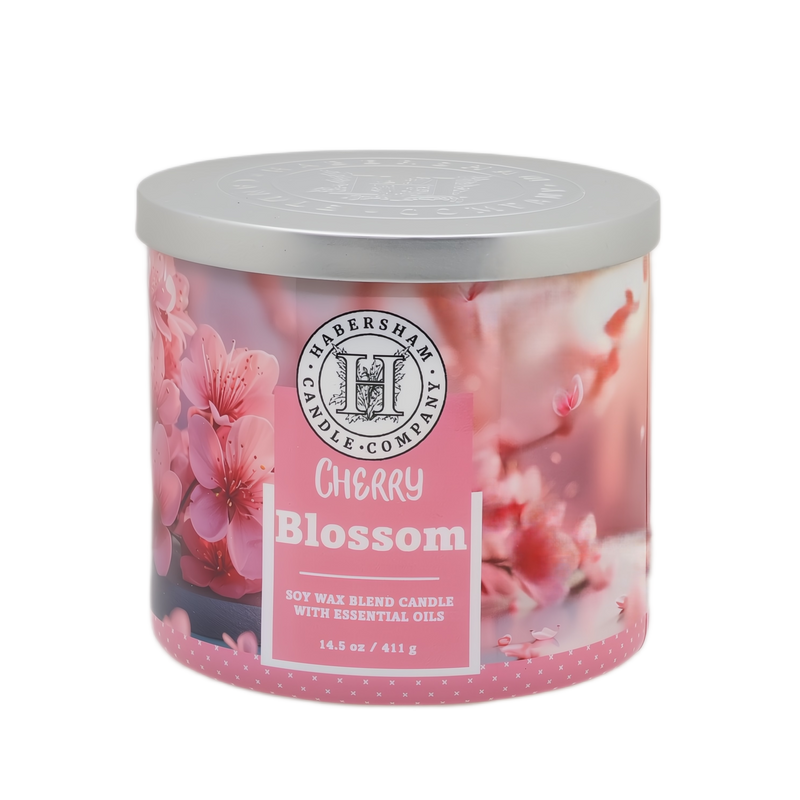 Cherry Blossom 3 Wick Scented Candle