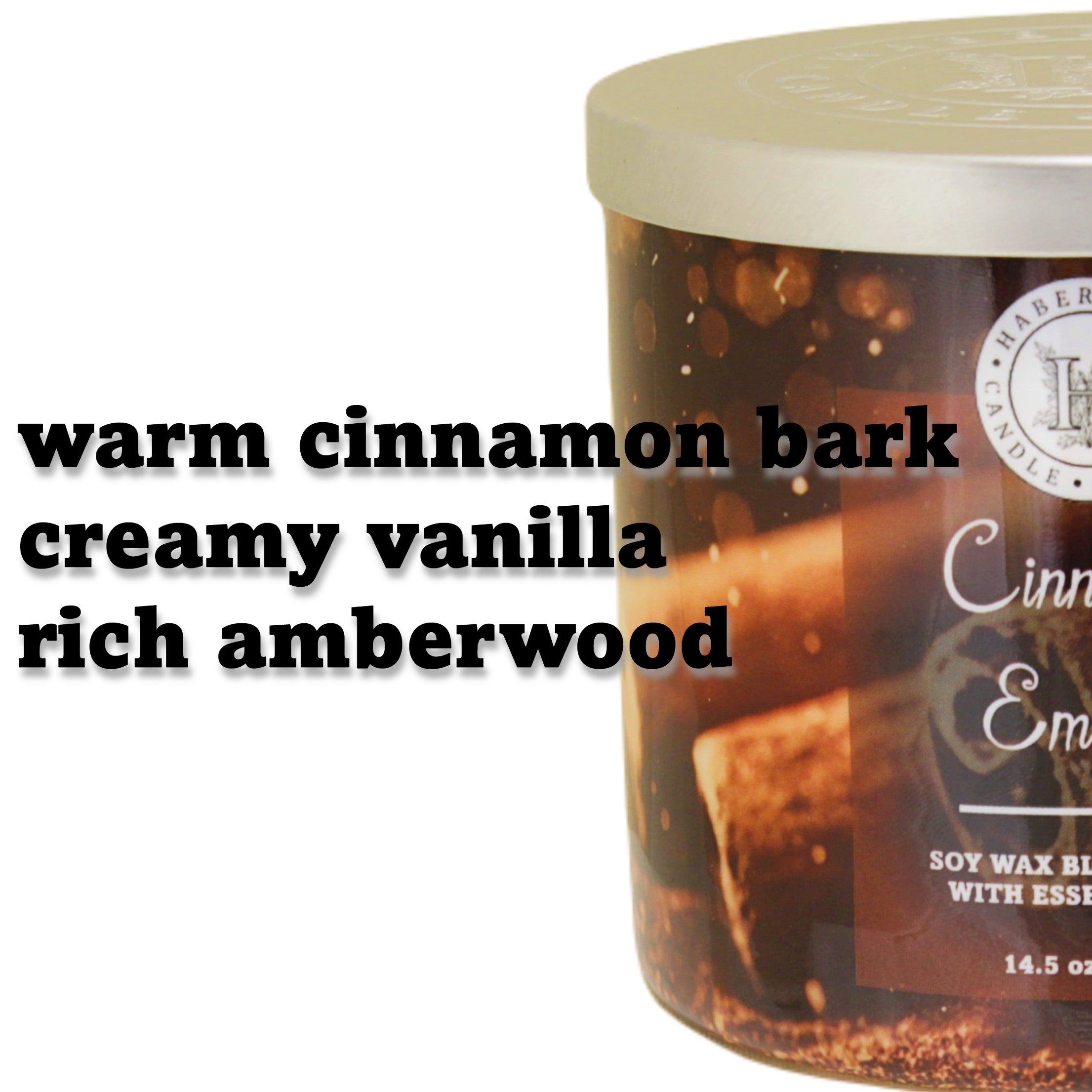 Cinnamon Embers 3 Wick Scented Candle