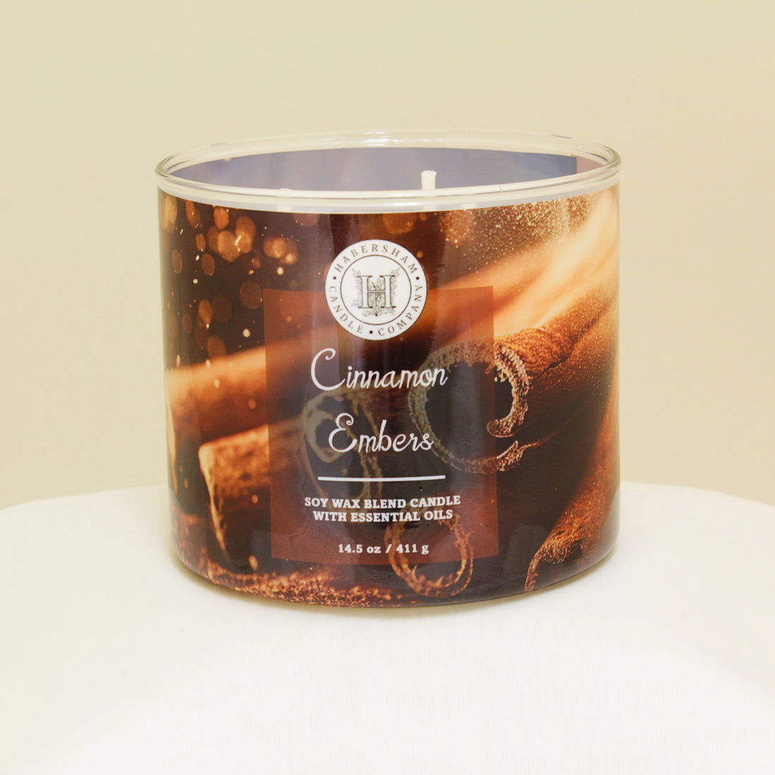 Cinnamon Embers 3 Wick Scented Candle