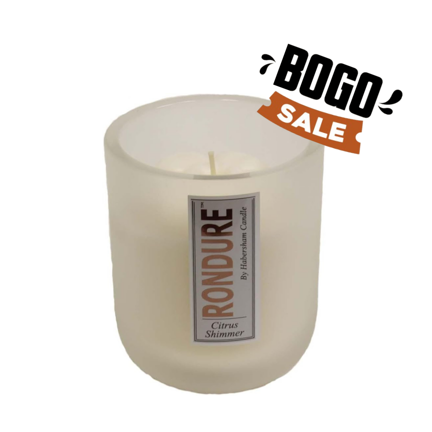 Habersham Rondure Candle – Citrus Shimmer Scented Candle