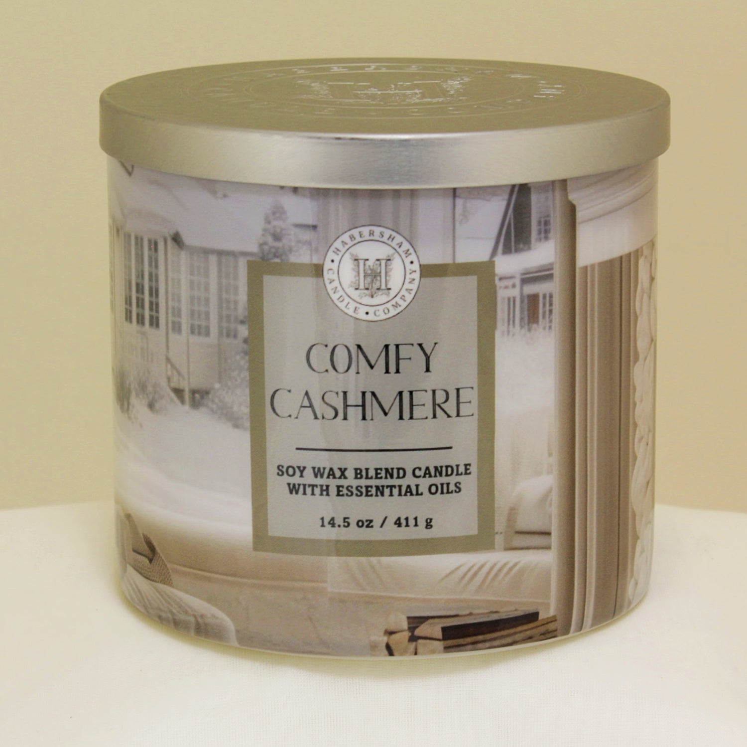 Comfy Cashmere 3 Wick Scented Candle