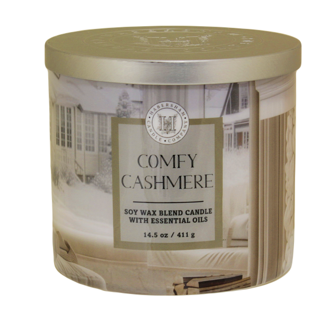 Comfy Cashmere 3 Wick Scented Candle