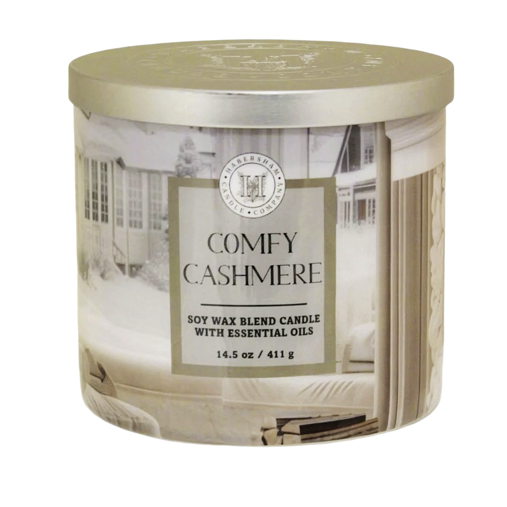 Comfy Cashmere 3 Wick Scented Candle