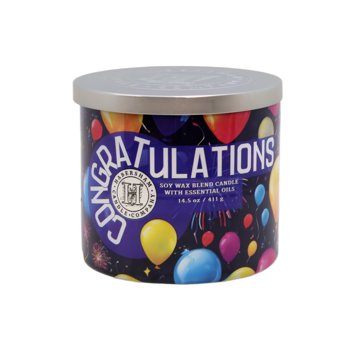 Congratulations 3 Wick Scented Candle