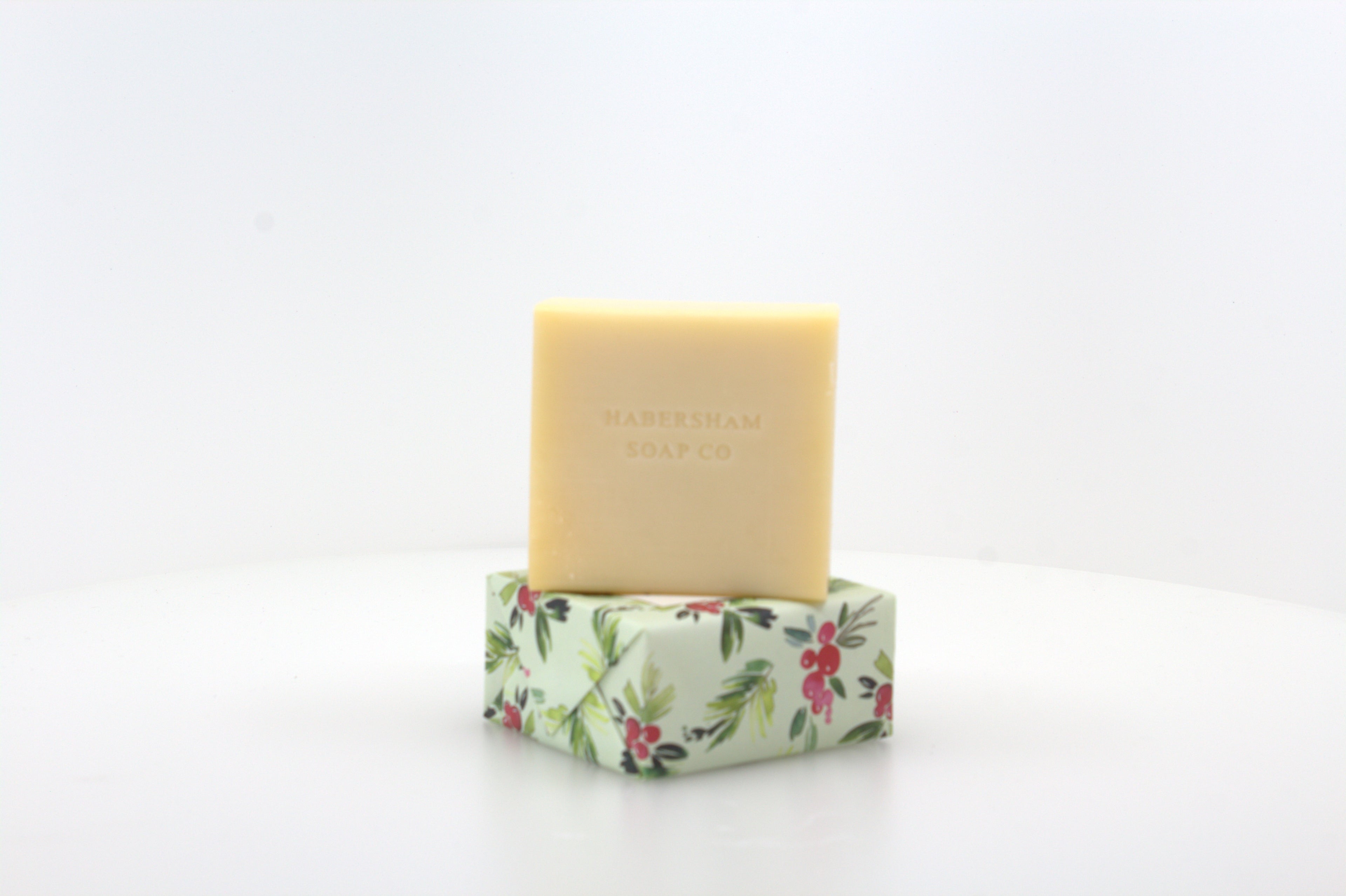 Cranberry Soap with Shea Butter &amp; Coconut Oil - 6.35 oz. - 3 Pack Individually Wrapped Bars