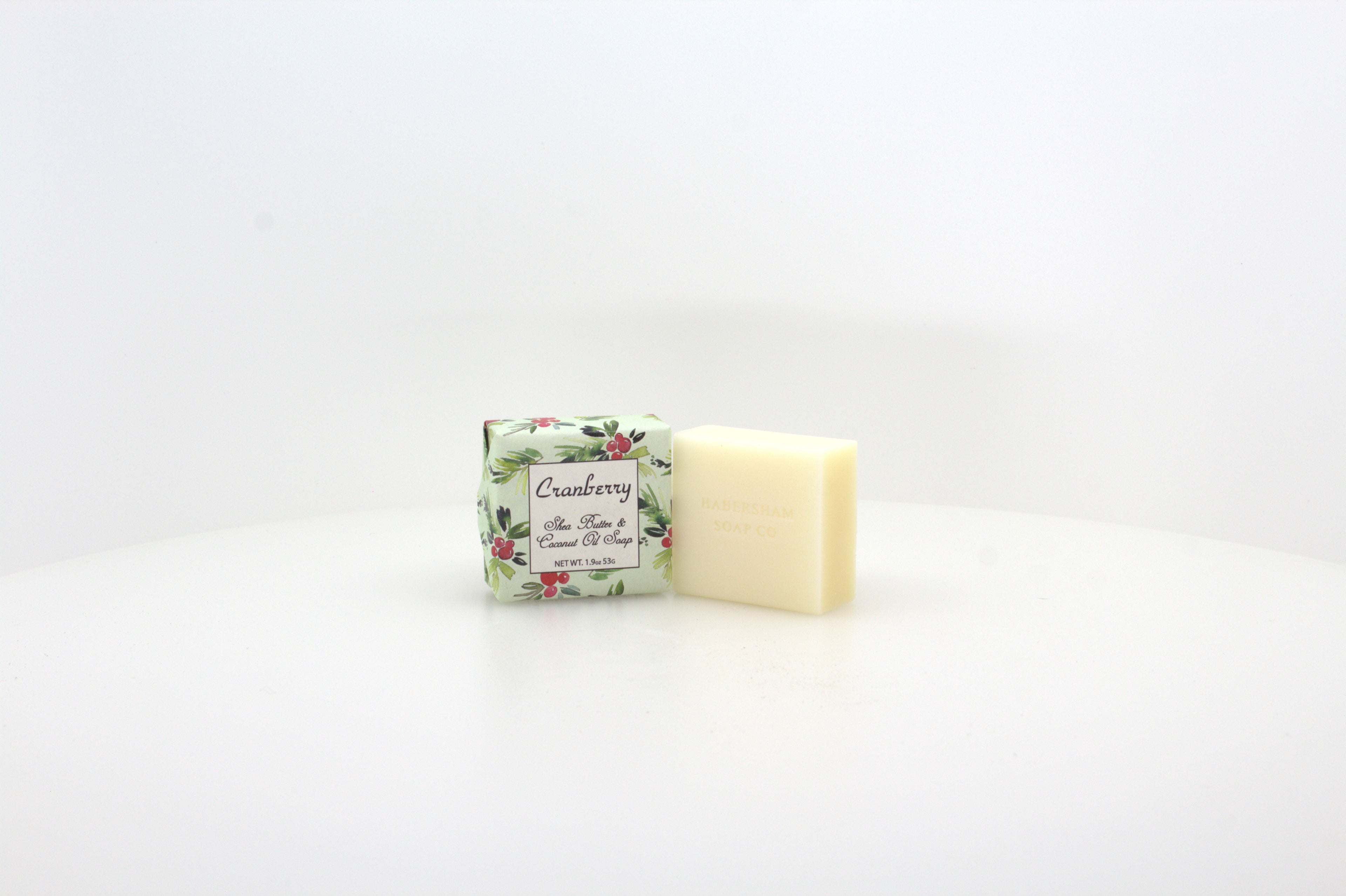 Cranberry Soap with Shea Butter &amp; Coconut Oil - 1.9 oz. -- 12 Pack Individually Wrapped Bars