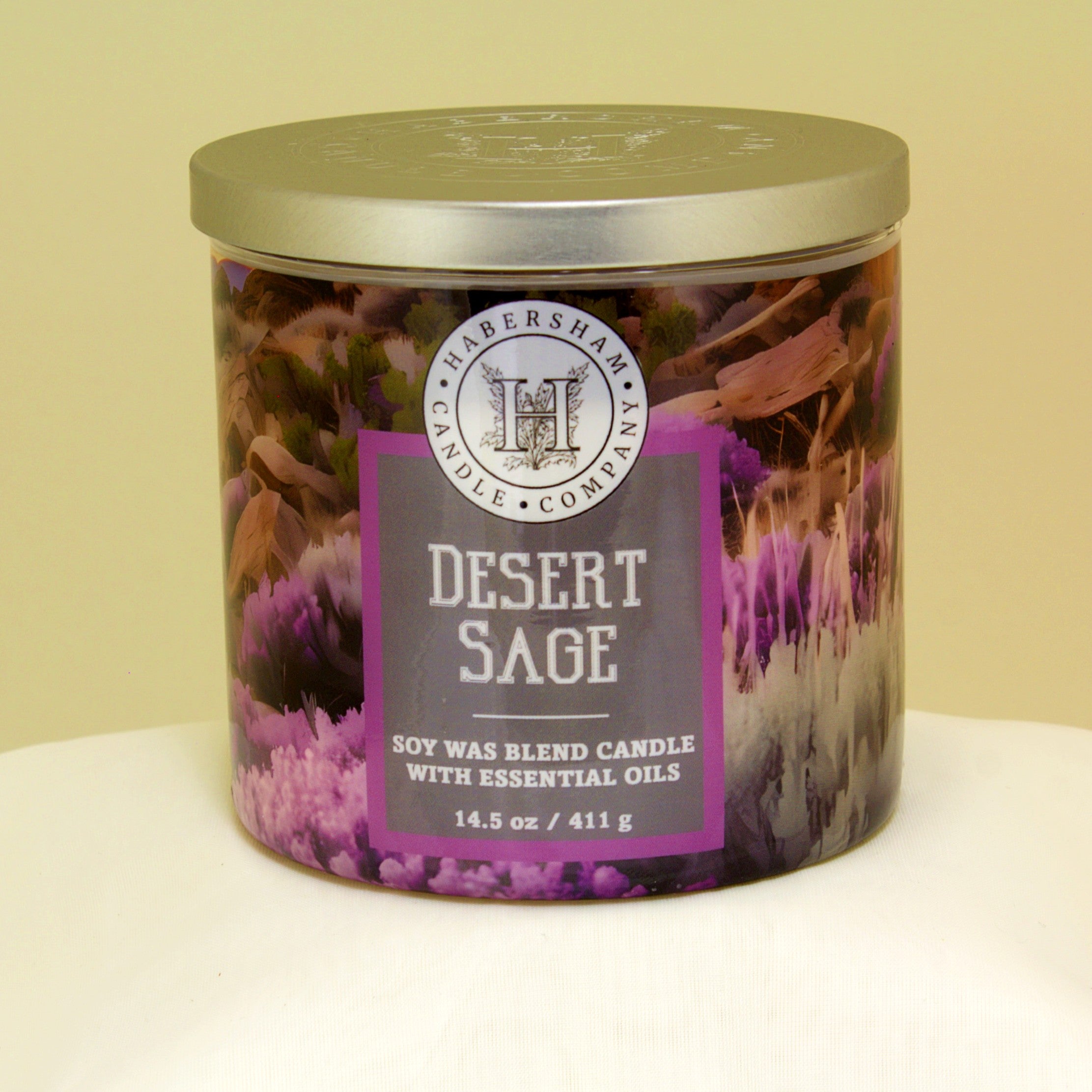 Desert Sage 3 Wick Scented Candle