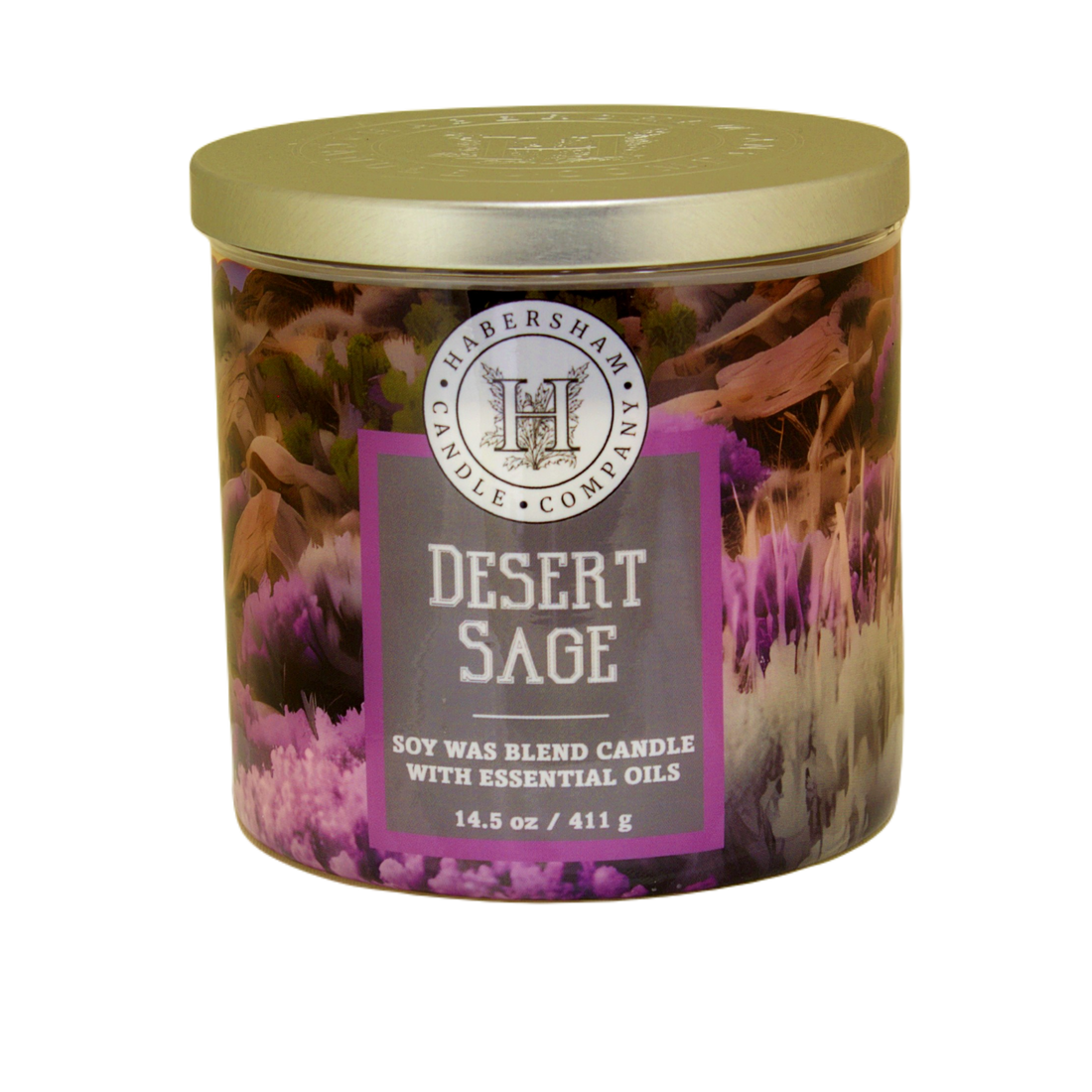 Desert Sage 3 Wick Scented Candle