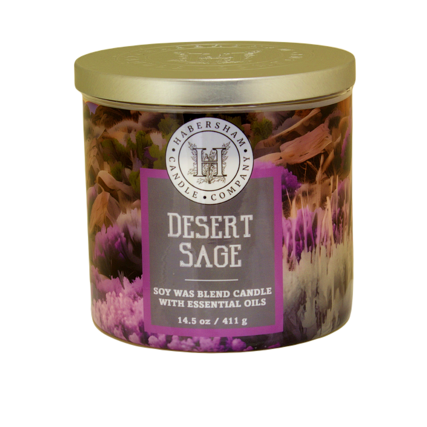 Desert Sage 3 Wick Scented Candle