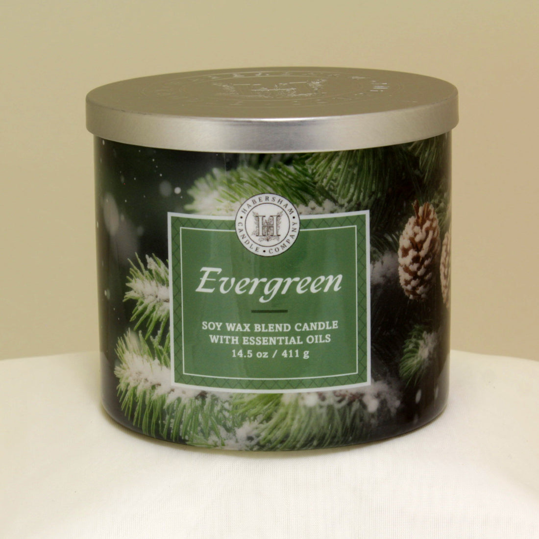 Evergreen 3 Wick Scented Candle