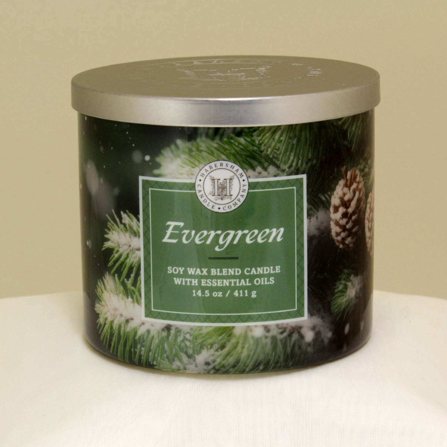 Evergreen 3 Wick Scented Candle