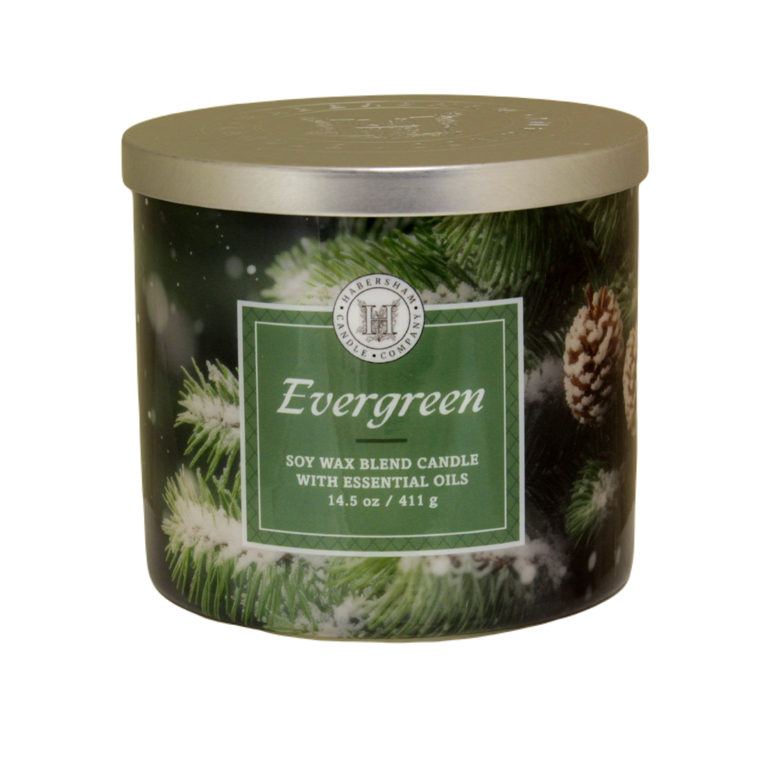 Evergreen 3 Wick Scented Candle